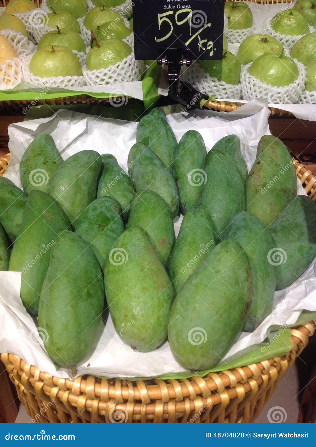 Mangoes stock photo. Image of mangoes, lots, green, basket 48704020