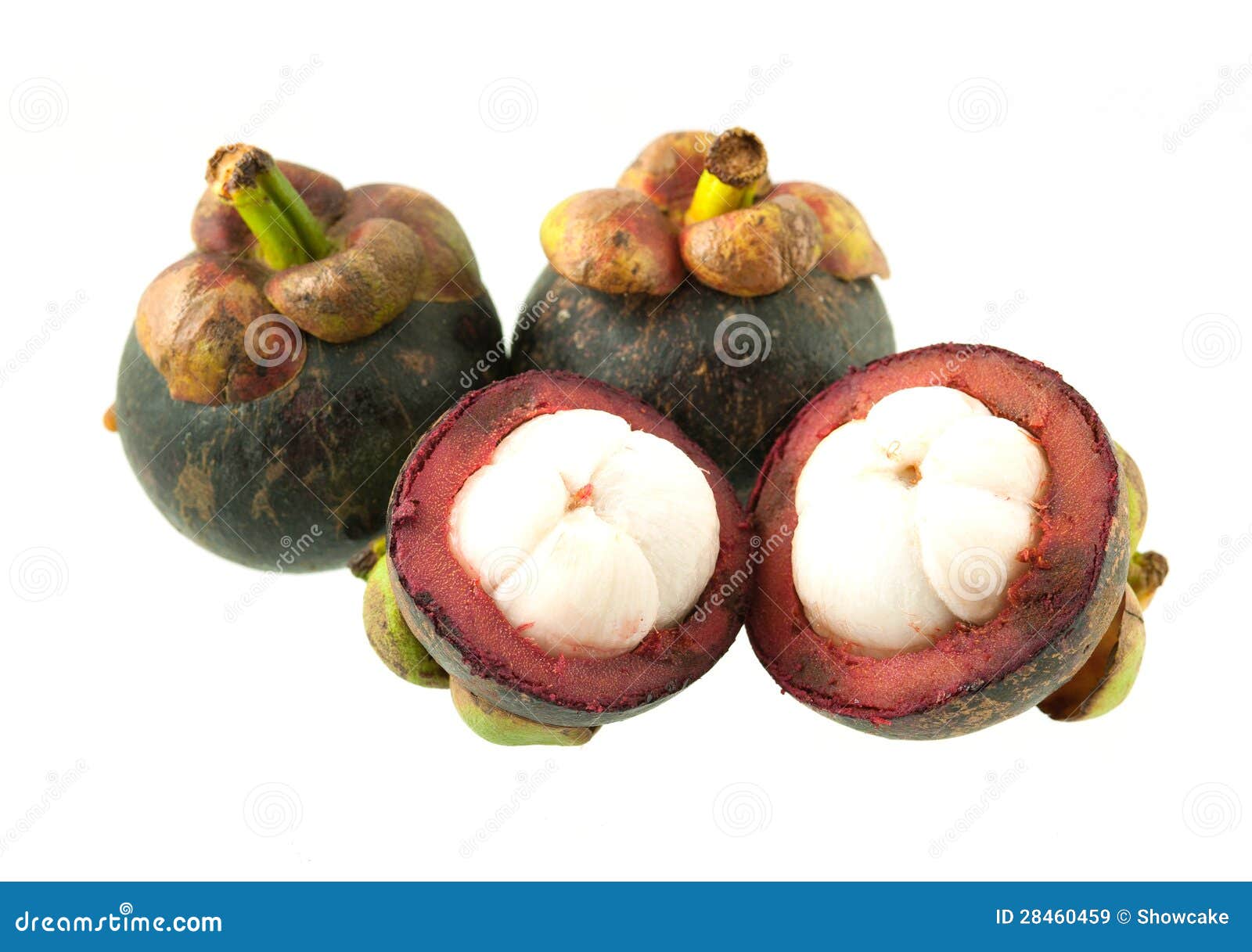 Mangosteen stock image. Image of dessert, full, closeup 28460459