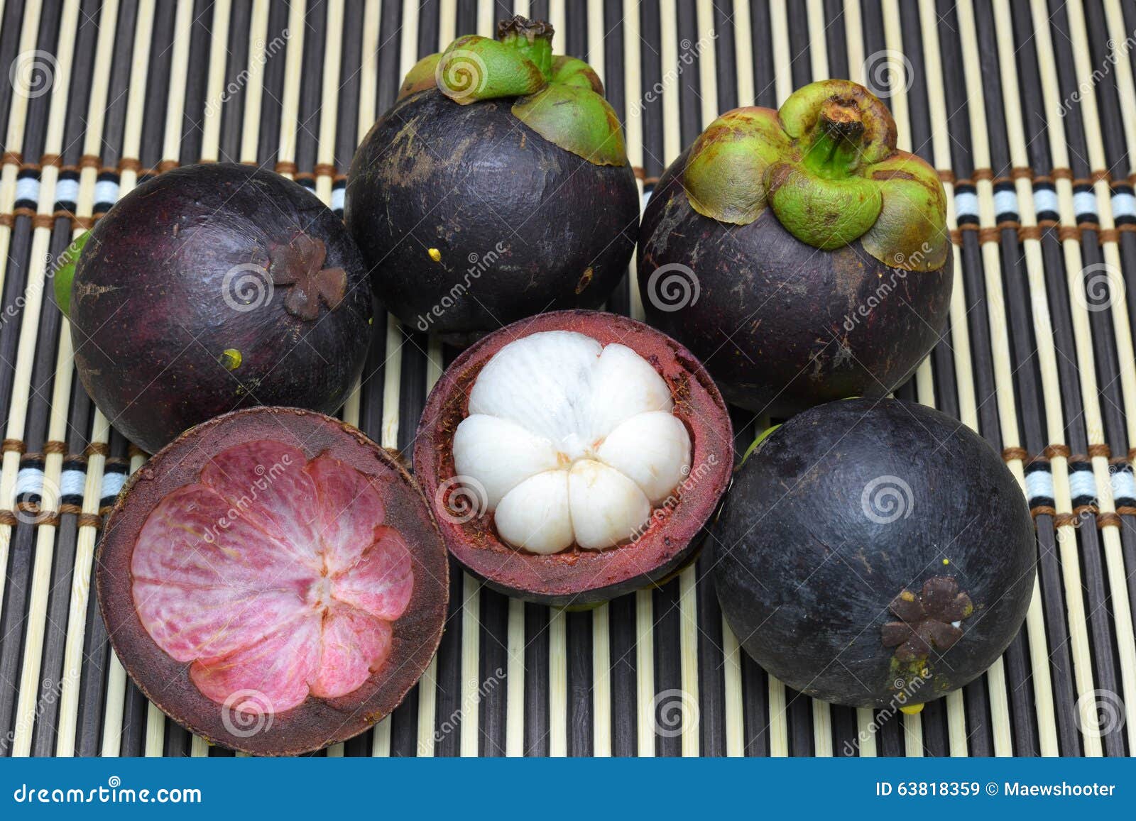 Mangosteen stock image. Image of berry, juice, burry 63818359