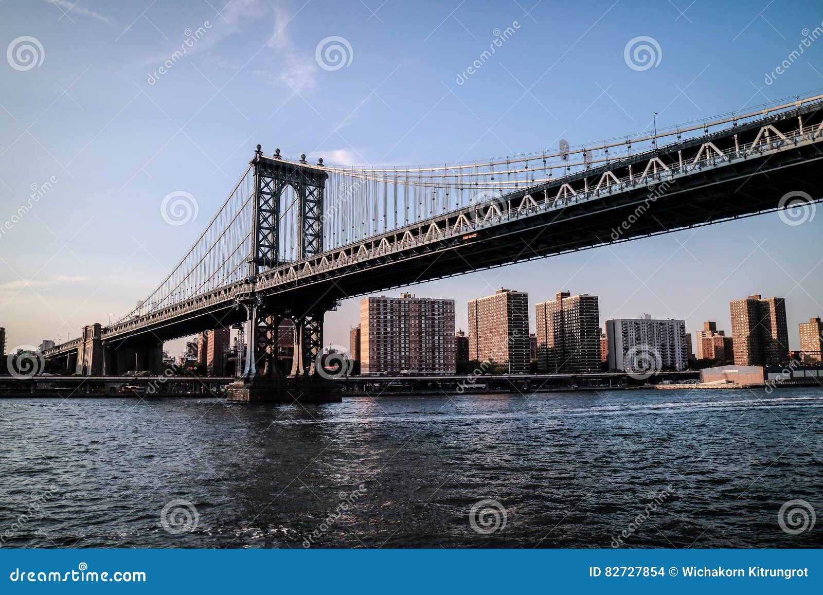 manhattan bridge and newyork city