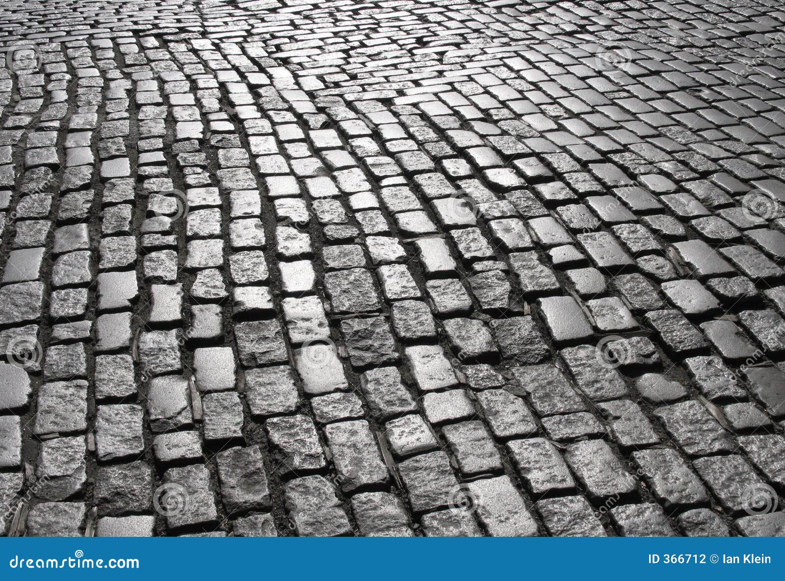 Manhattan Cobblestone Street 2 Stock Photo Image of pavement, road