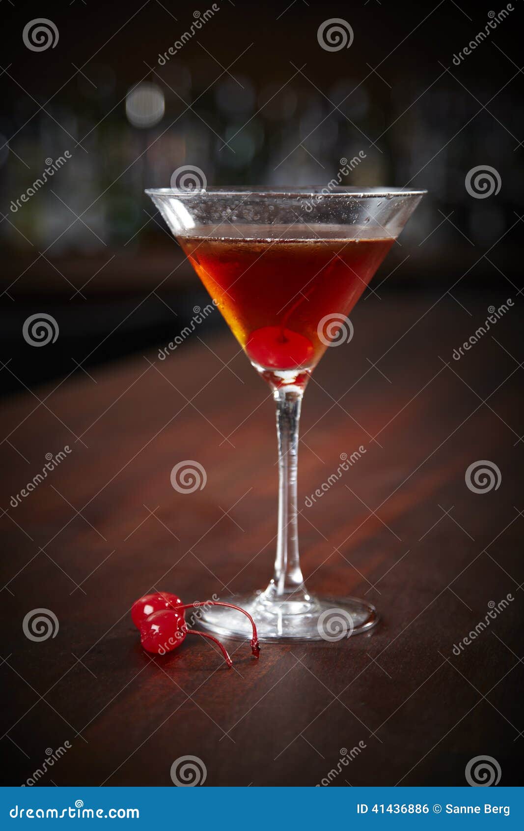 Manhattan cocktail stock photo. Image of food, martini 41436886