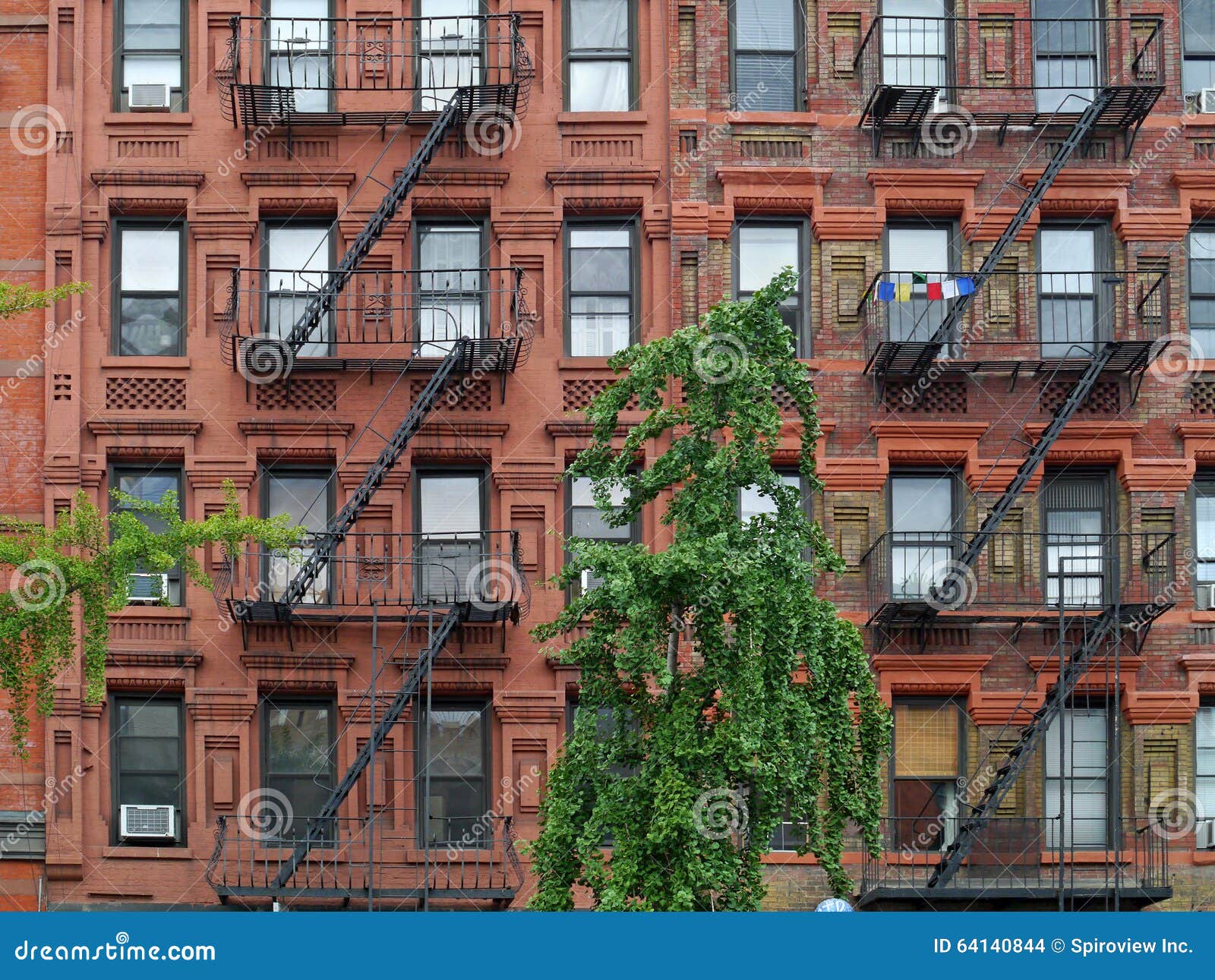Manhattan Upper East Side Apartment Building Stock Photo - Image of ...