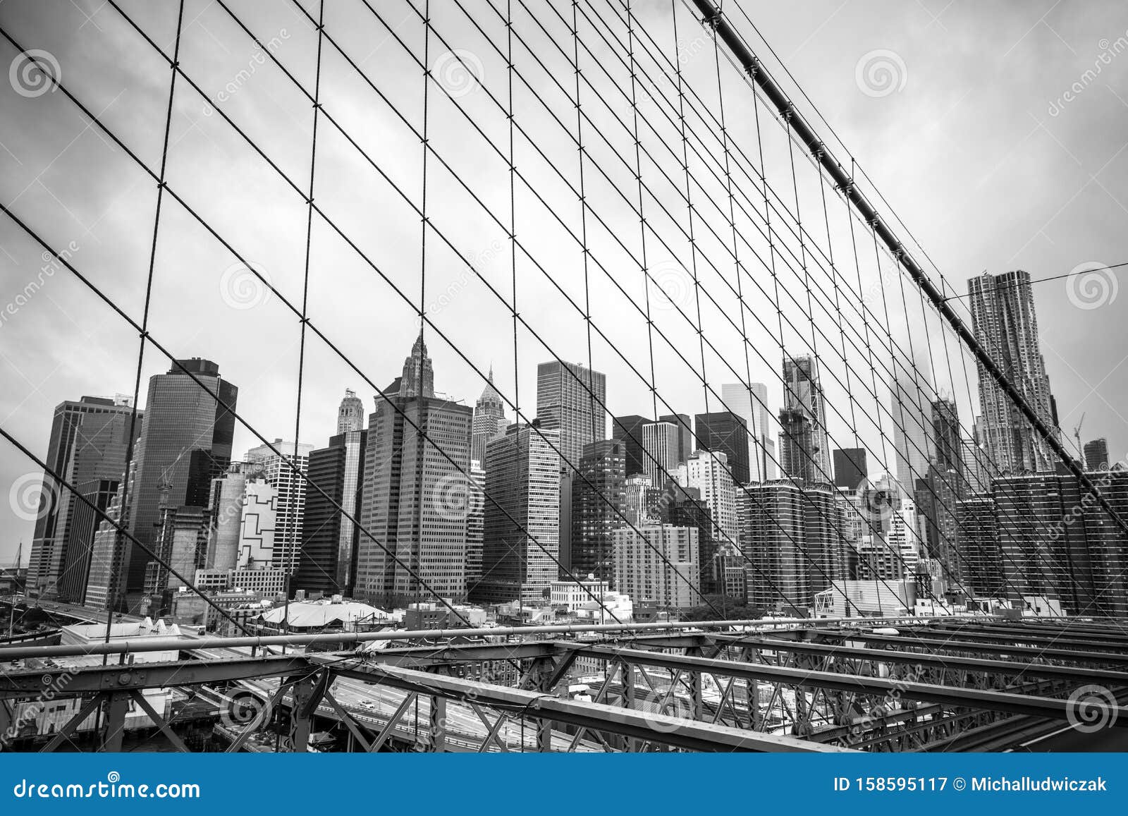 Manhattan View from Brooklyn Bridge in New York City in Black and White Tone Stock Image - Image of bridge, architecture: 158595117 Manhattan View from Brooklyn Bridge in New York City in Black and White Tone Stock Image - Image of bridge, architecture: 158595117