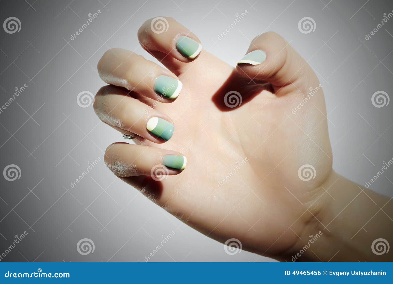 manicure.female hands.in beauty salon woman.shellac polish.nail