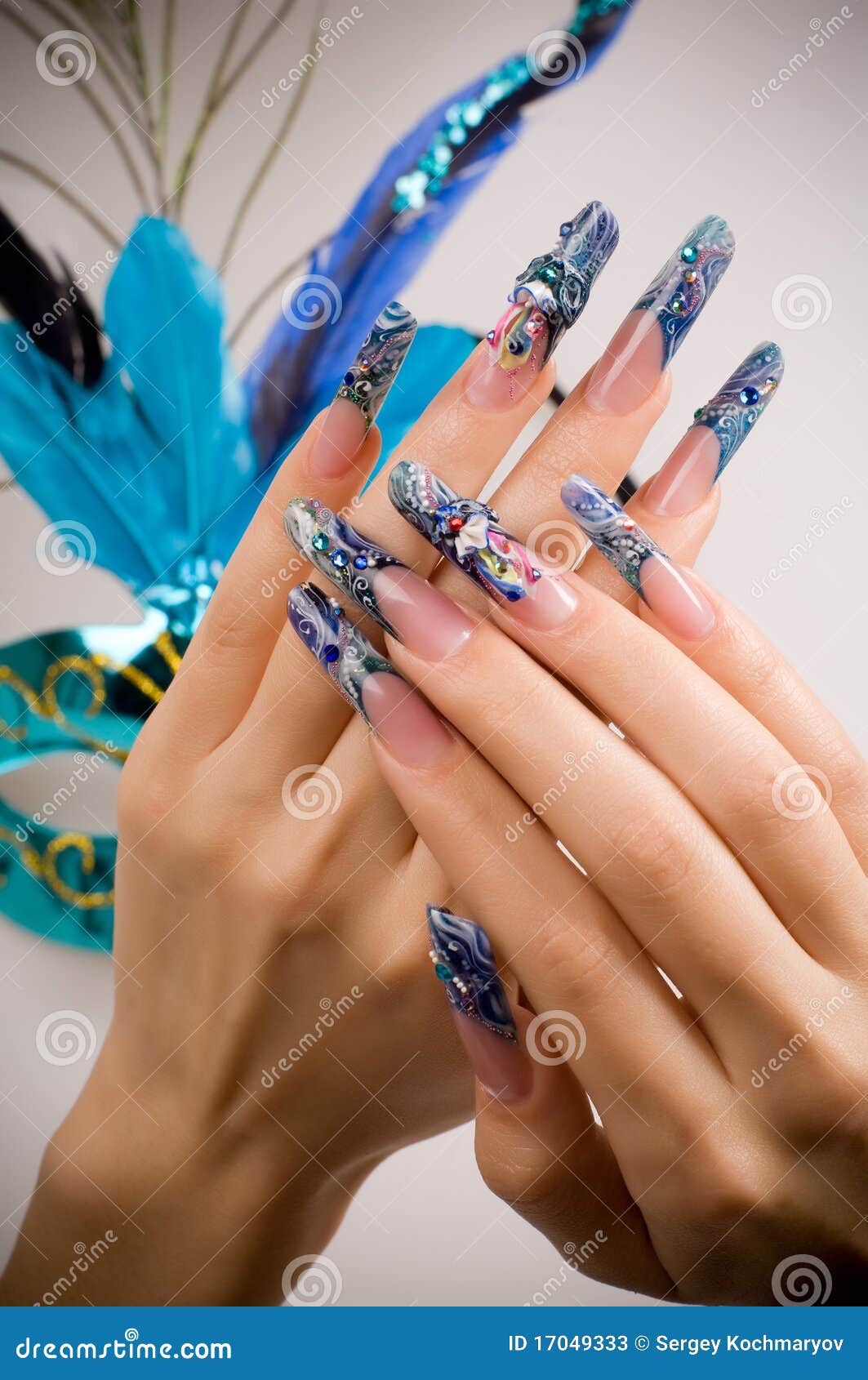 Manicure of Fingers of Hands Stock Image Image of female, pink 17049333
