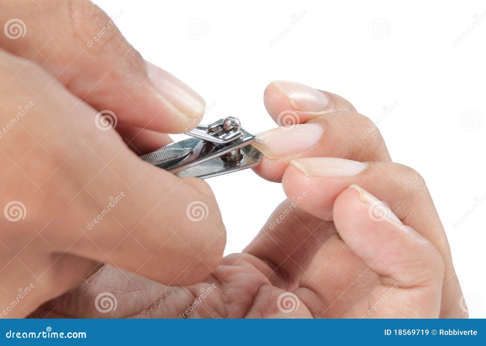 Nail Clip. A Podiatrist Treats An Ingrown Toenail. Medical Pedicure