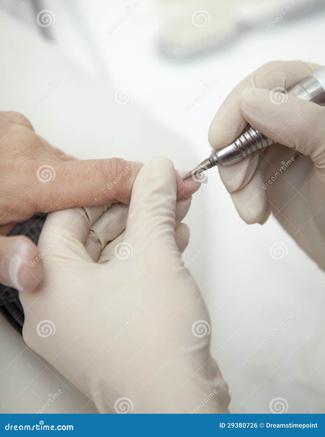 French manicure hand job