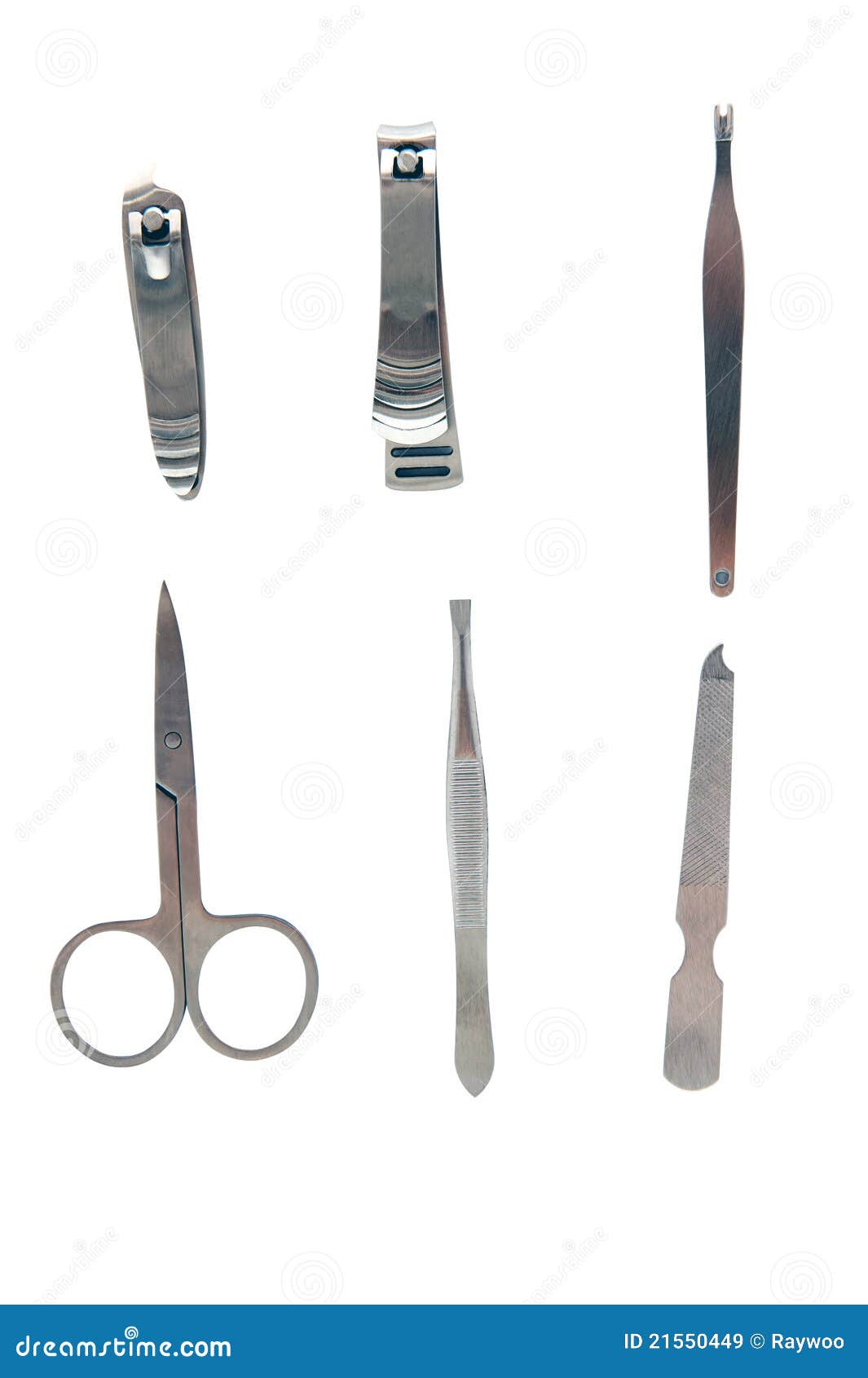 Manicure tool set stock image. Image of instrument, fingernail - 21550449