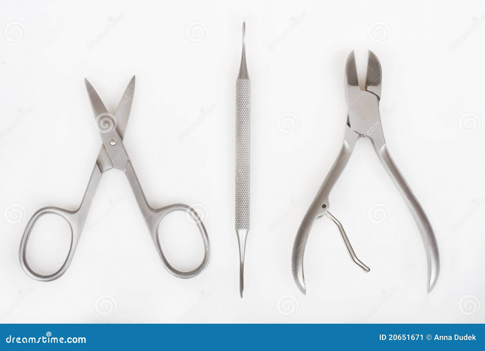 Manicure tools stock image. Image of equipment, steel - 20651671