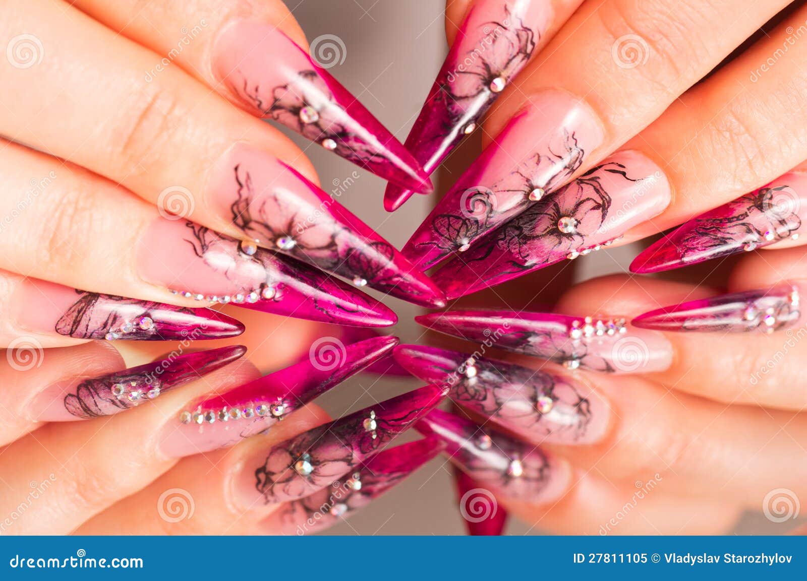 Manicure. Woman fingers stock image. Image of aromatherapy 27811105