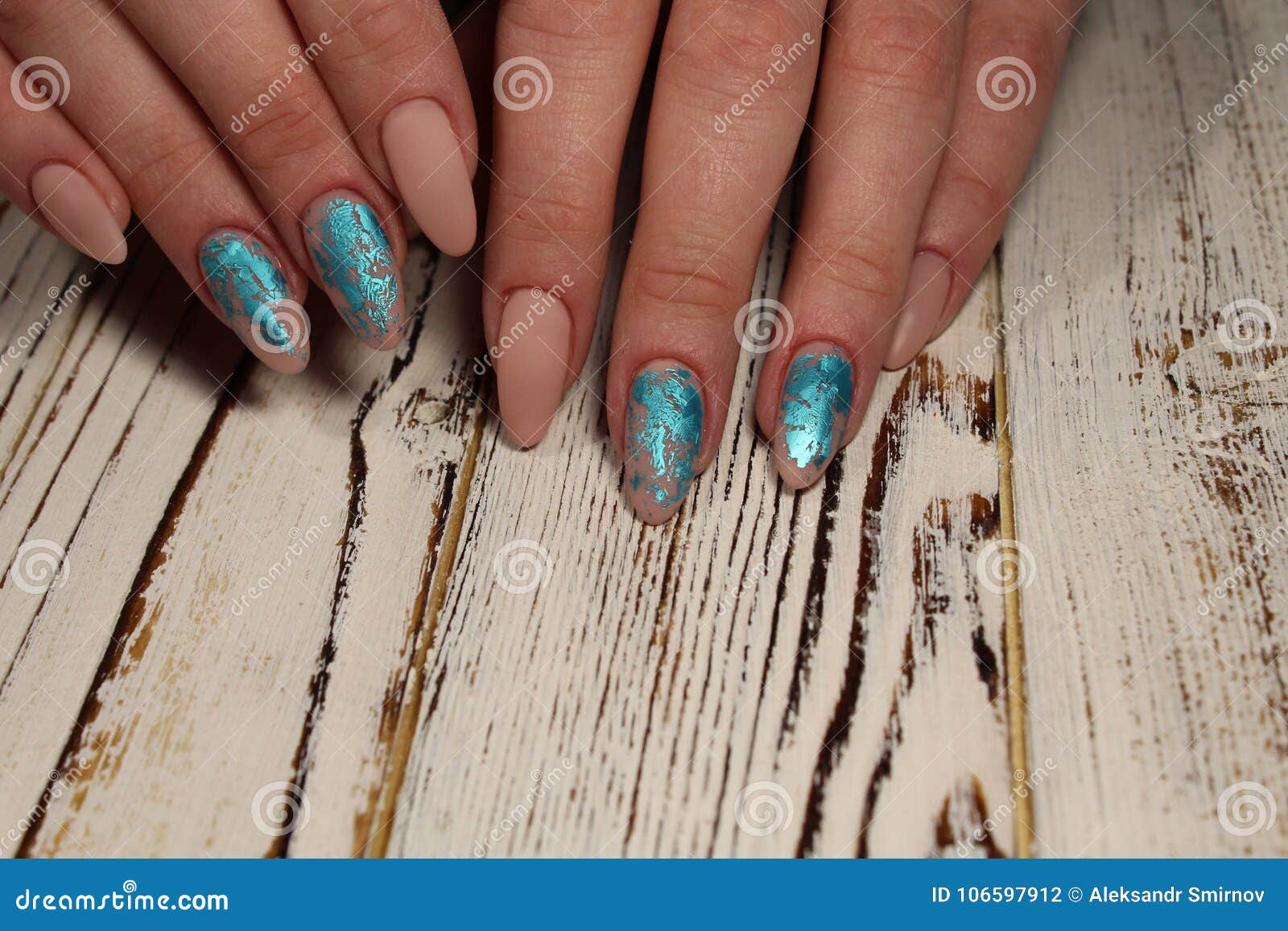 Manicured Nails Colored with Red Nail Polish Stock Photo Image of