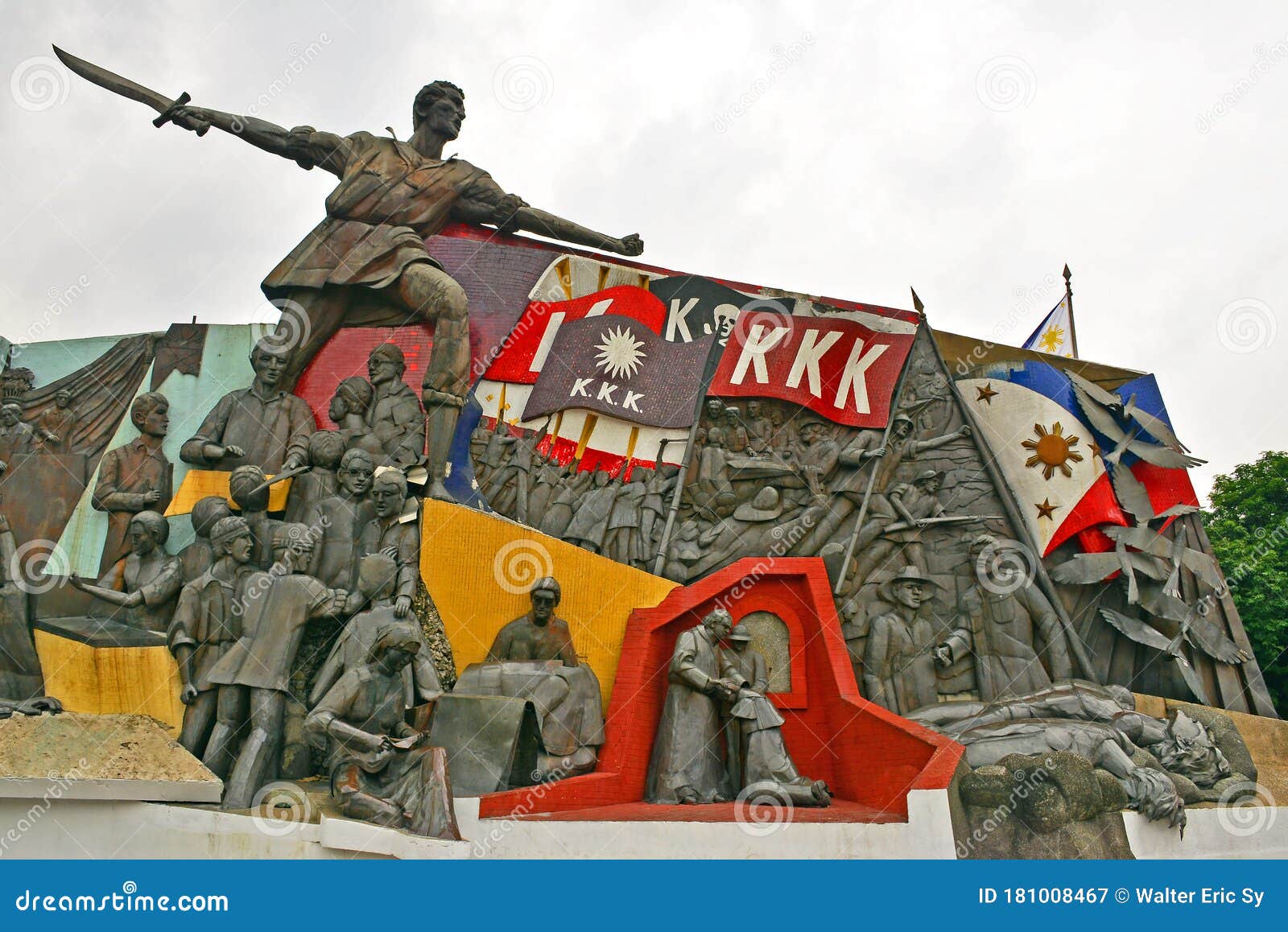 Andres Bonifacio Shrine In Manila Philippines Editorial Photo andres-bonifacio-shrine-in-manila-philippines-editorial-photo