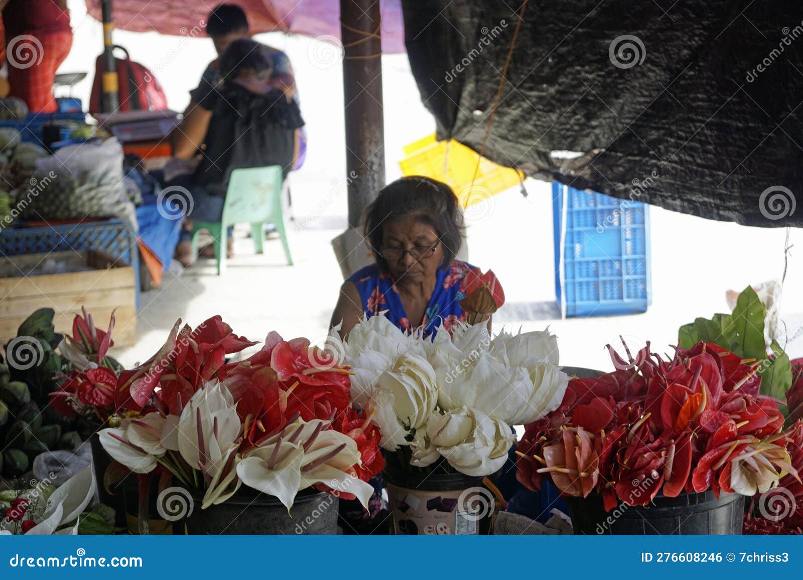 Manila, Philippines, Circa March 2023 . Local Food Market Editorial