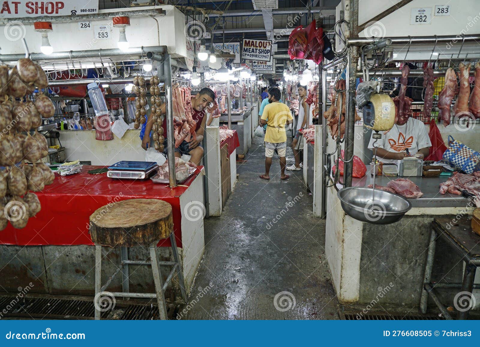 Manila, Philippines, Circa March 2023 . Local Food Market Editorial