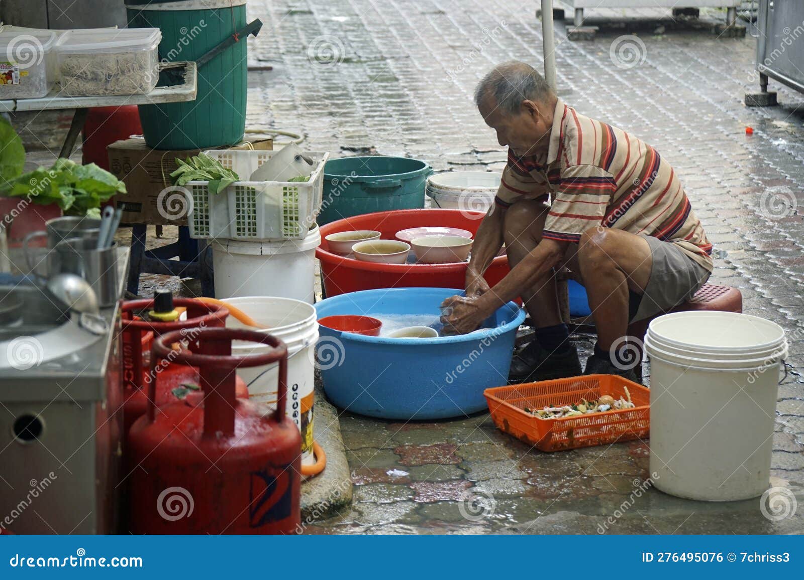 Manila, Philippines, Circa March 2023 . Local Food Market Editorial