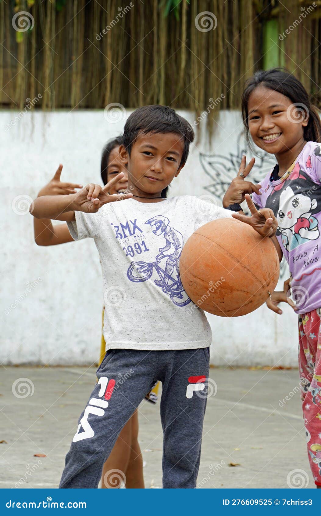 Manila, Philippines, Circa March 2023 - Poor Kids In The Slums Of ...