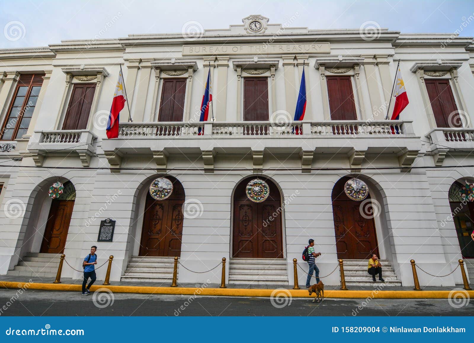 Old Buildings In Manila Philippines Editorial Stock Image Image Of