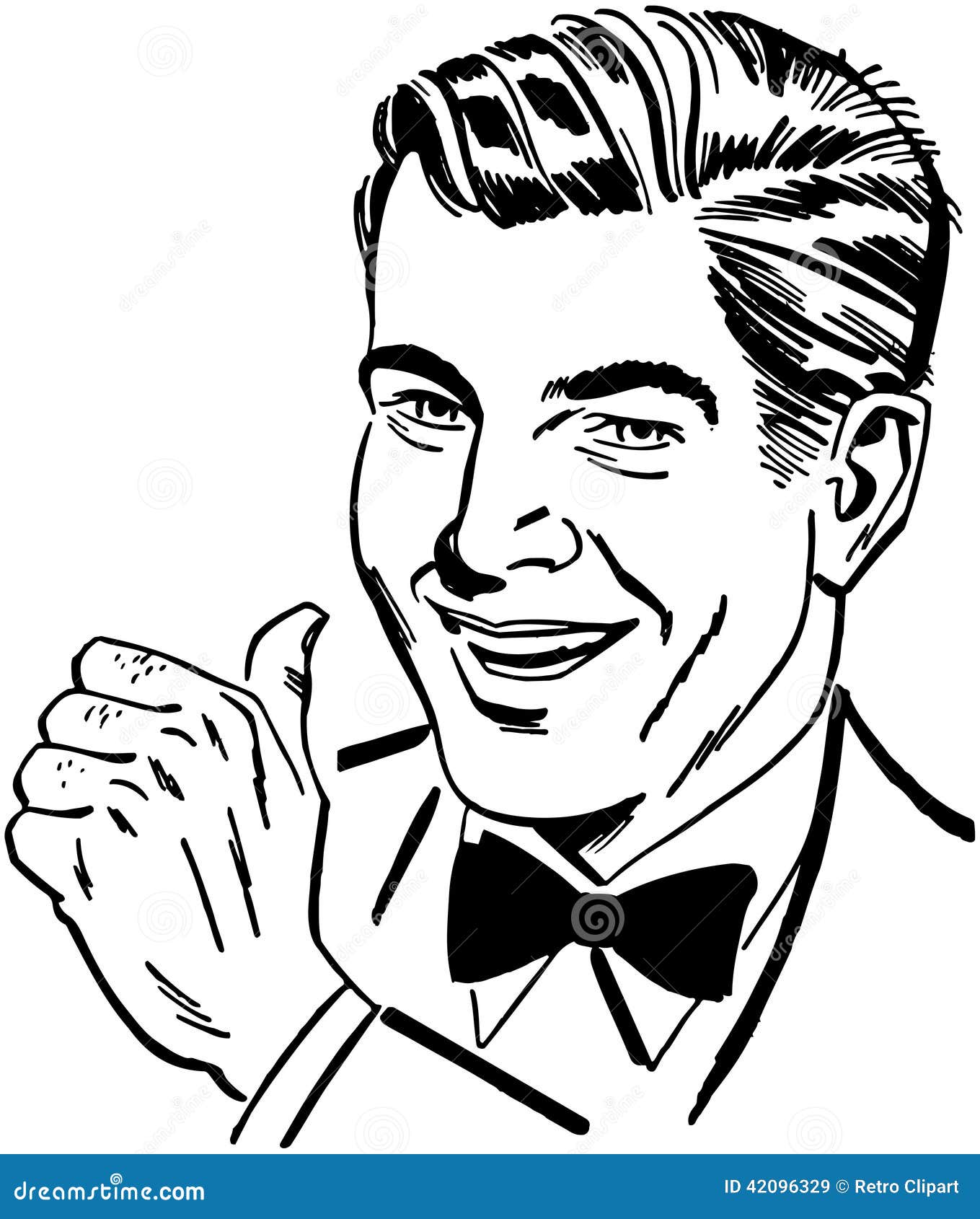 retro thumbsup guy retro thumbsup guy