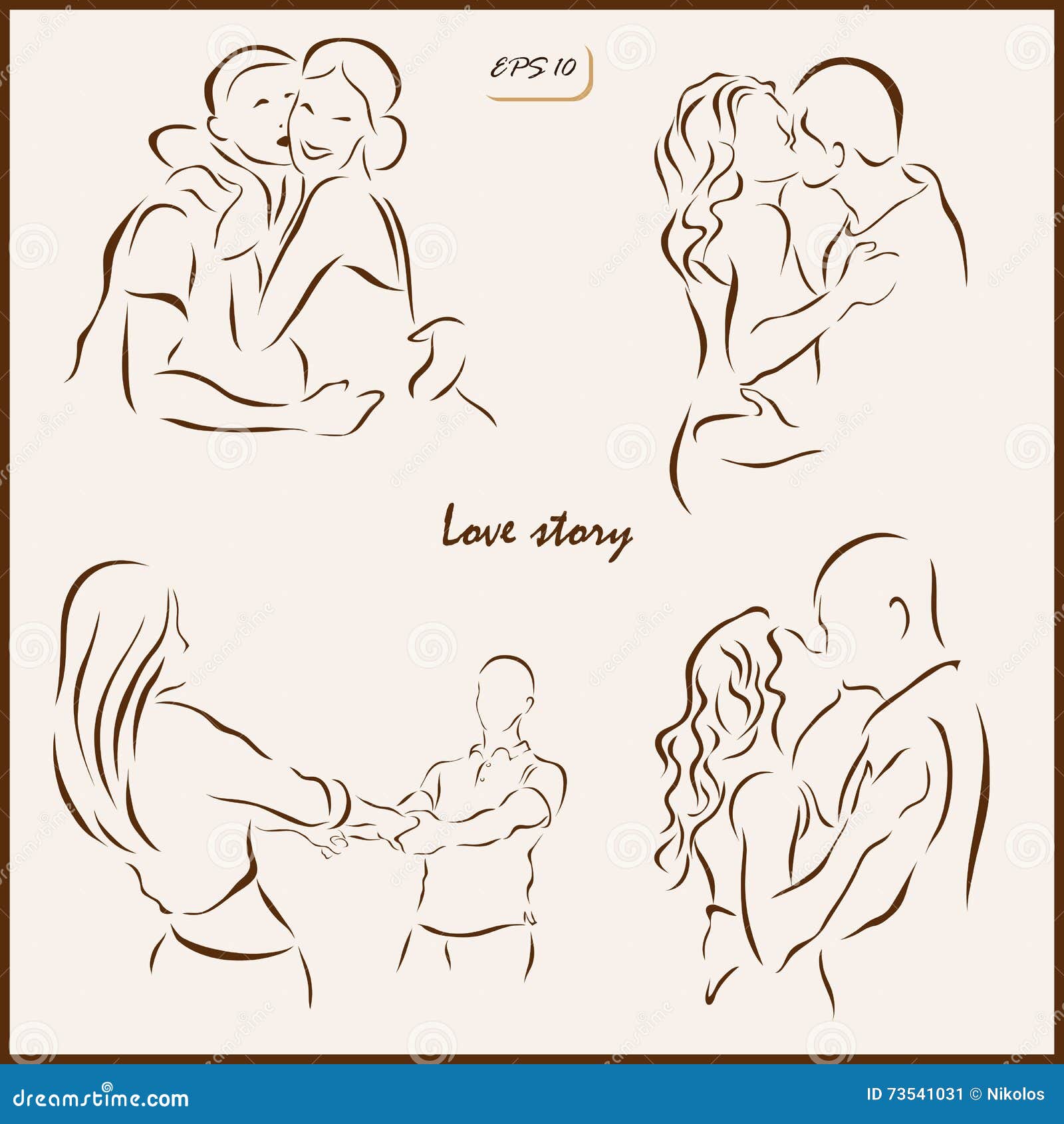 Mann und Frau vektor abbildung. Illustration von frau