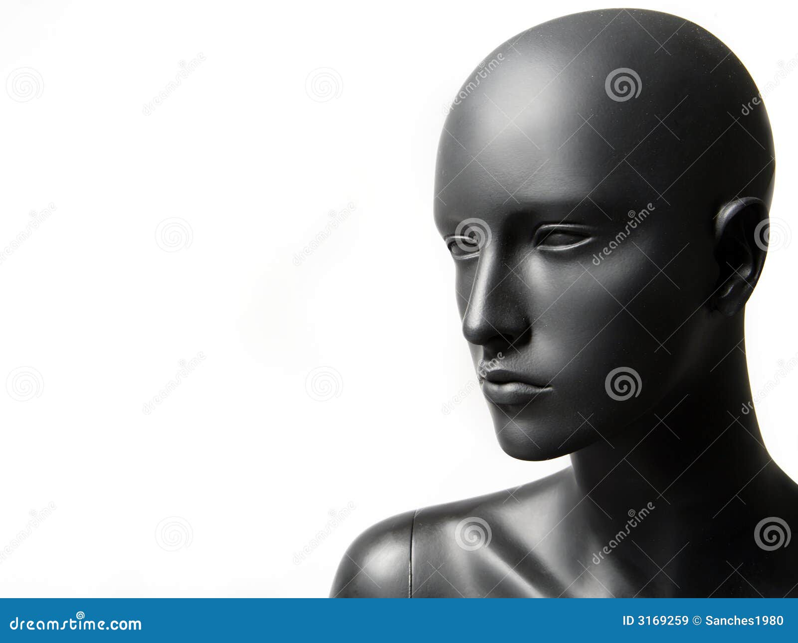 Empty human manikin head stock image. Image of naked - 90208959