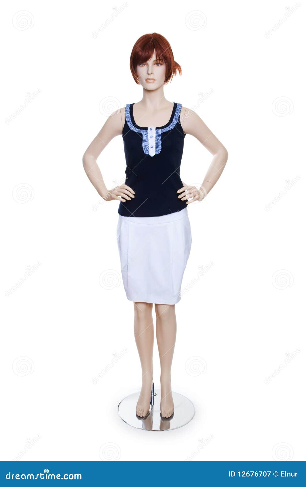Mannequin with Clothing Isolated Stock Image Image of dummy, attire