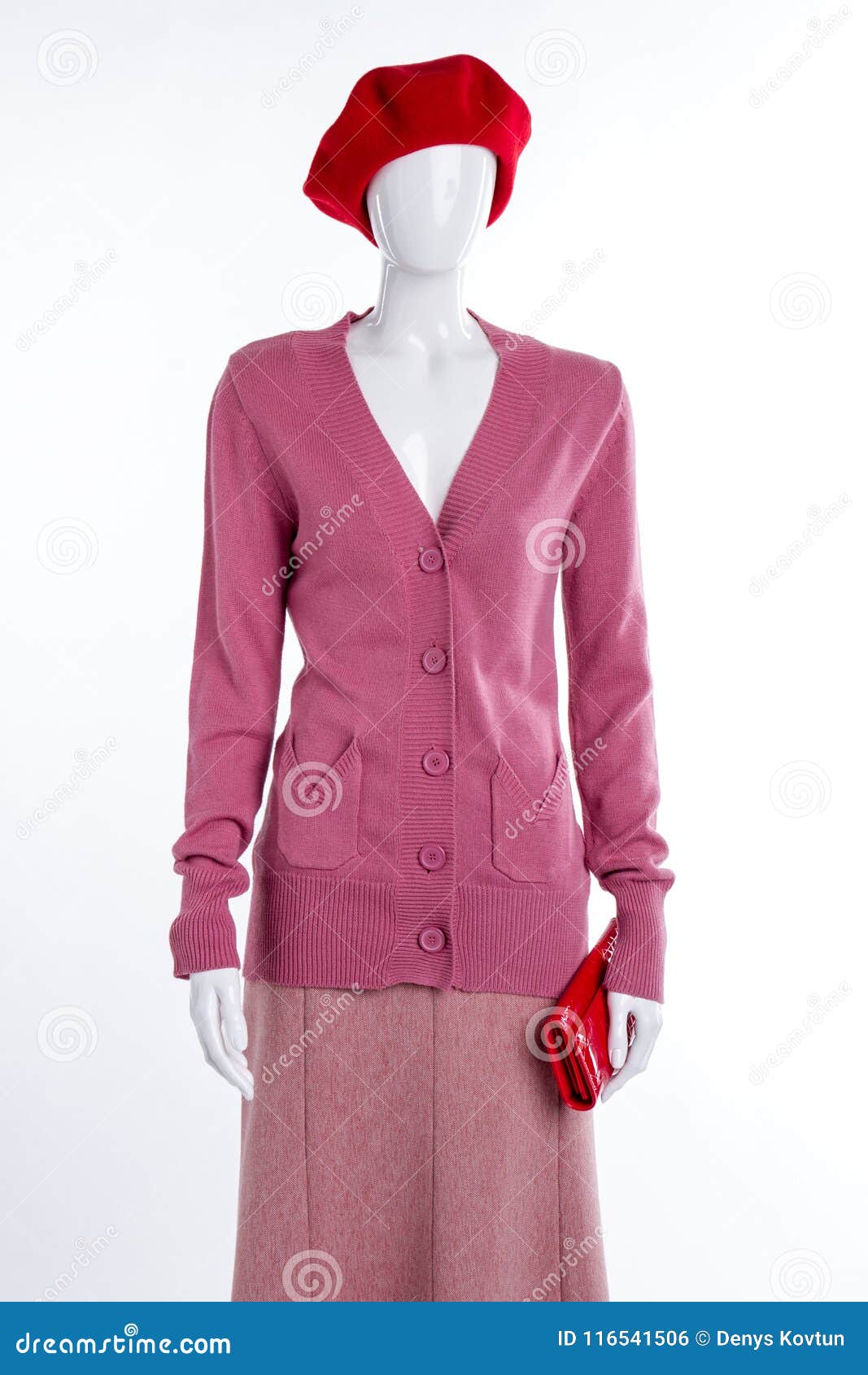 Mannequin in Female Casual Cardigan. Stock Photo - Image of clothing ...