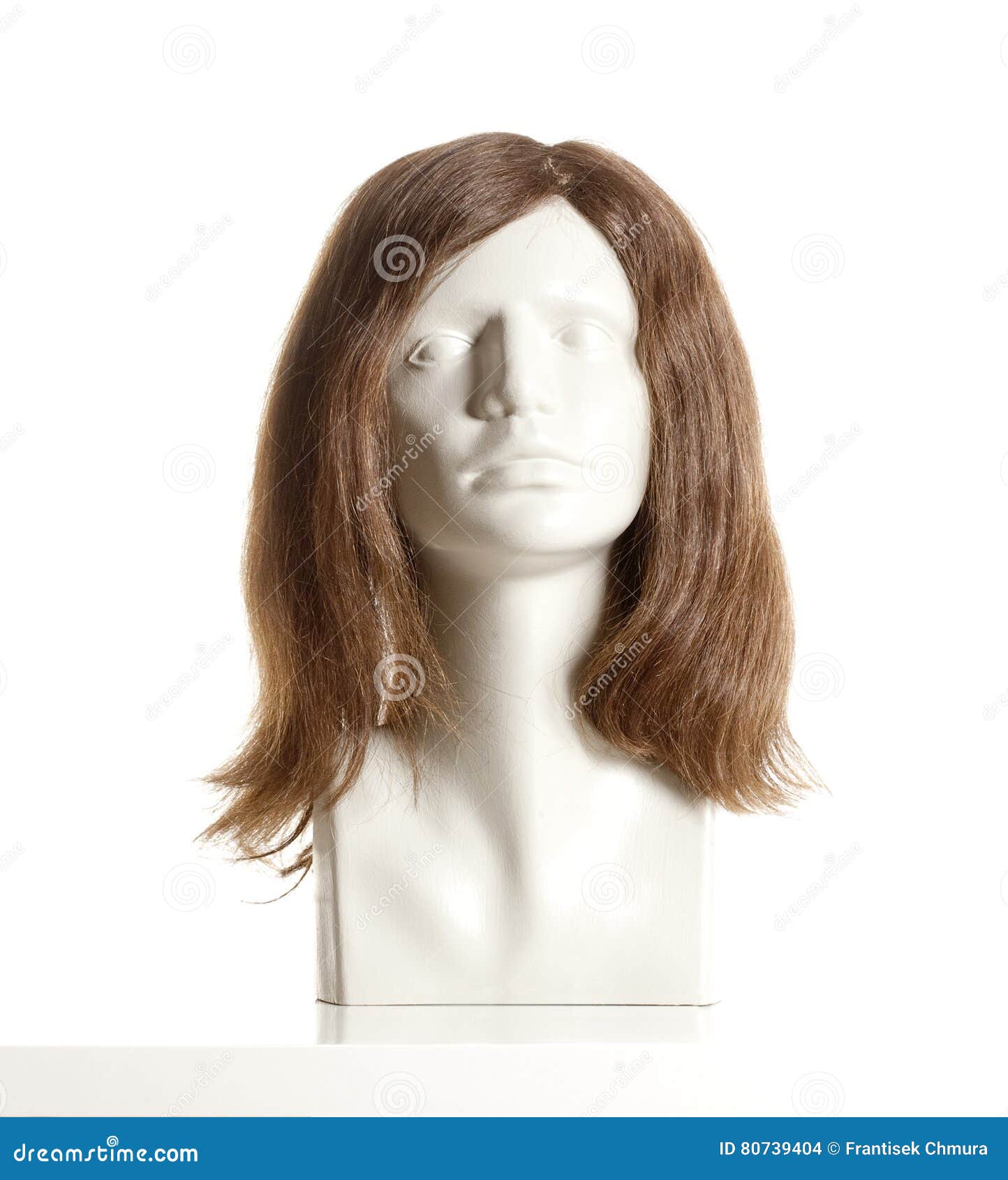 Mannequin Female Head With Wig RoyaltyFree Stock Image CartoonDealer