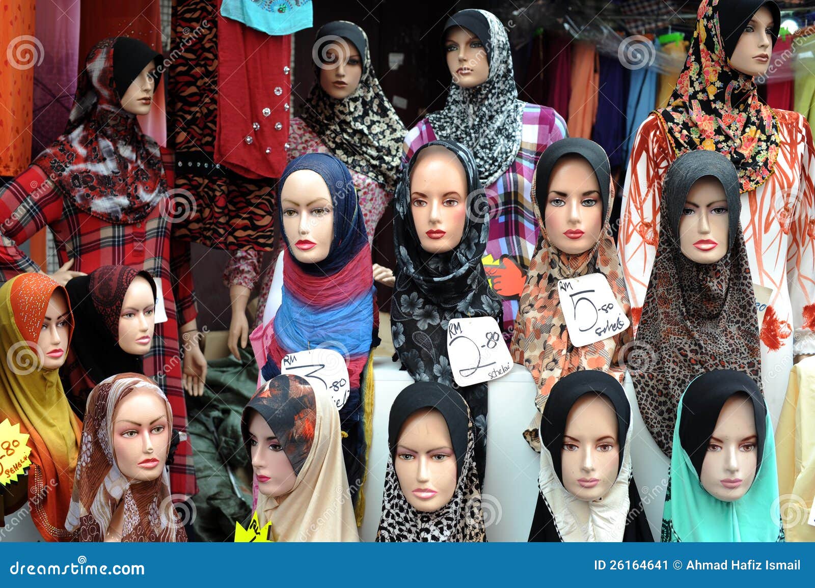 Hijab Store Royalty Free Stock Photography CartoonDealer Hijab Store Royalty Free Stock Photography CartoonDealer