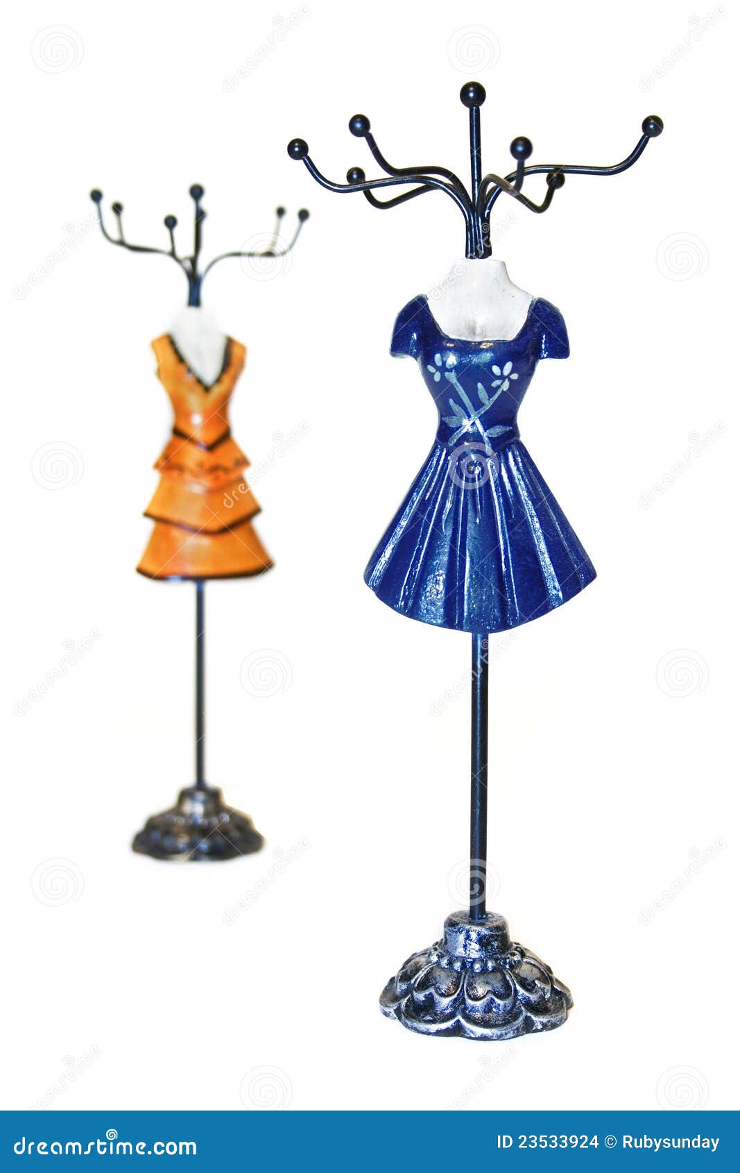 Mannequin jewelry hangers stock photo. Image of shape 23533924