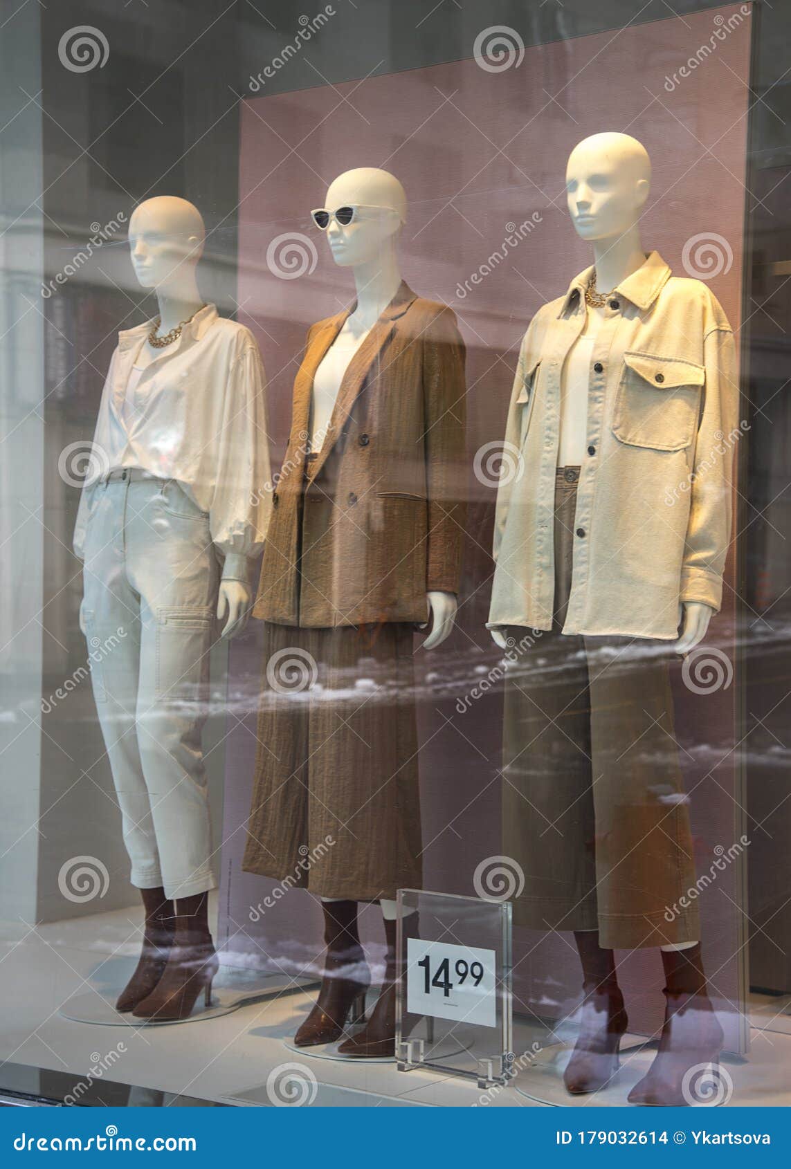 Mannequins. Fashion. Montreal. Mannequins in the Store Stock Photo ...