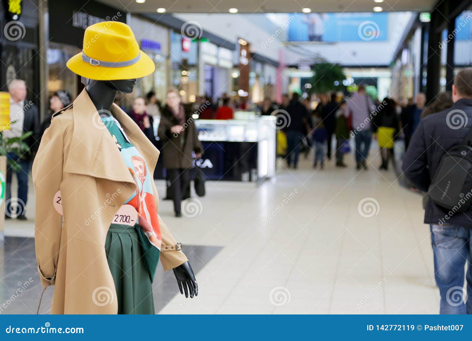 Mannequins in the Mall 005 editorial stock image. Image of business