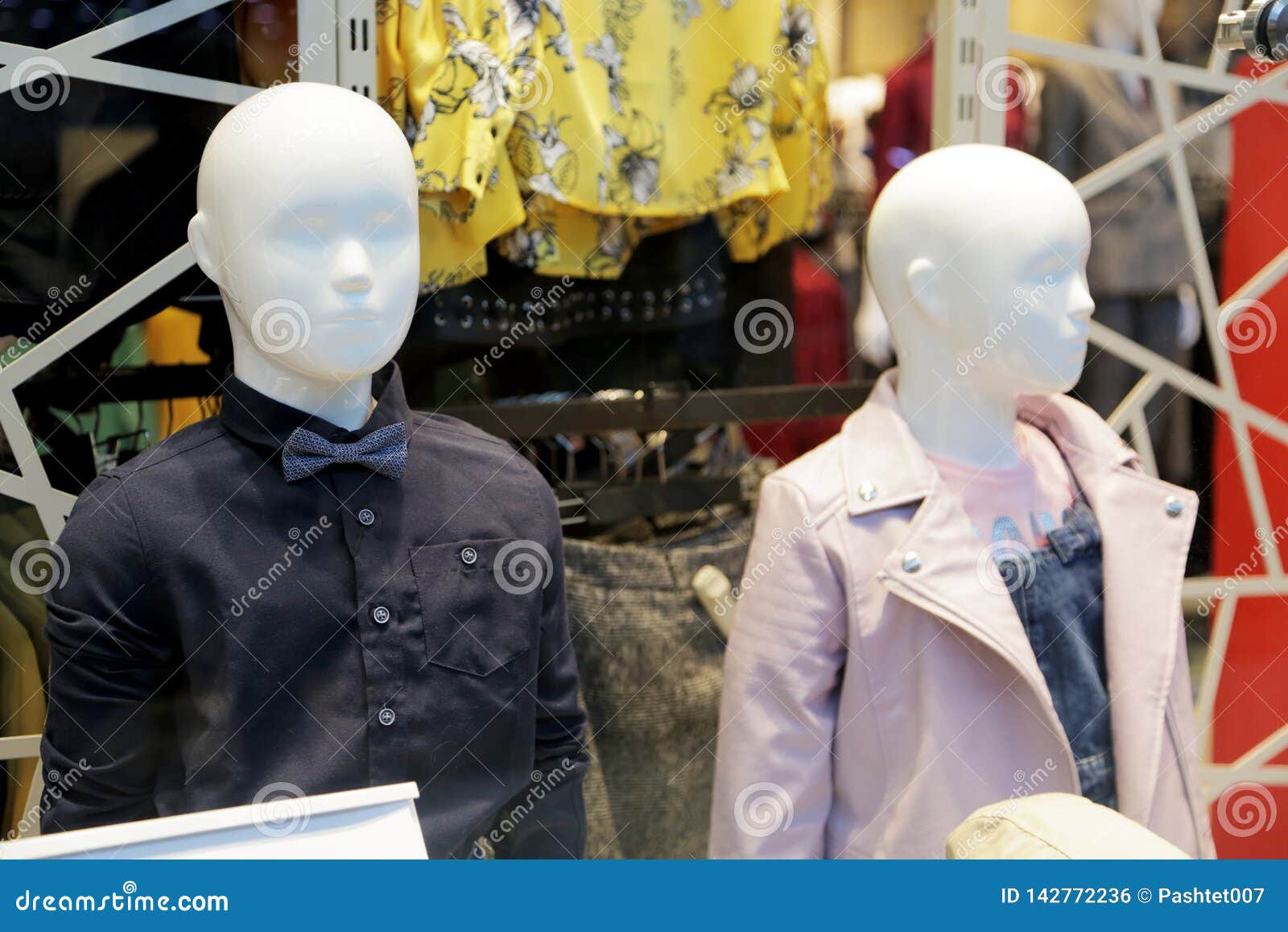 Mannequins in the Mall 010 stock photo. Image of trade 142772236