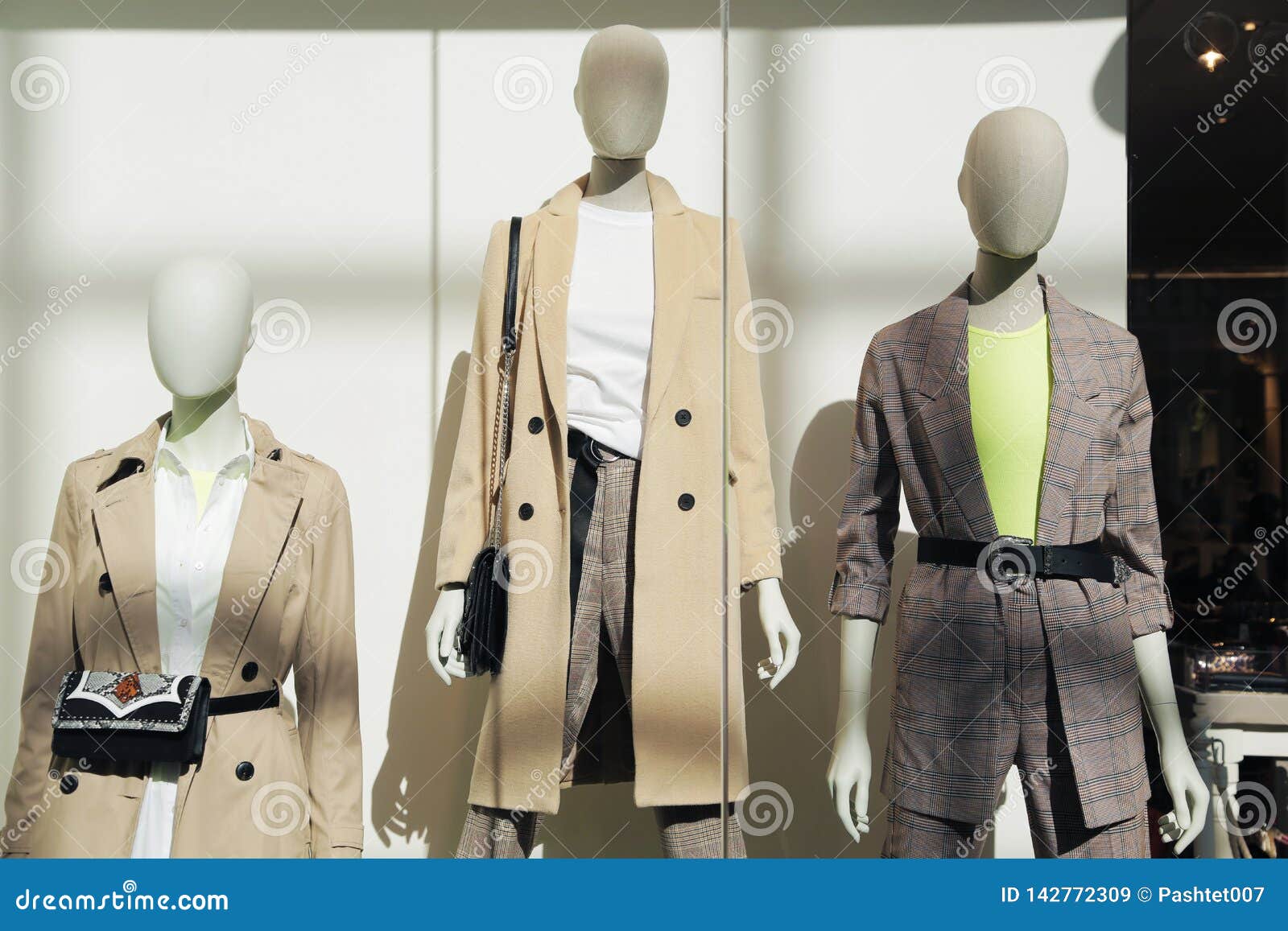 Mannequins in the Mall 012 stock image. Image of items 142772309