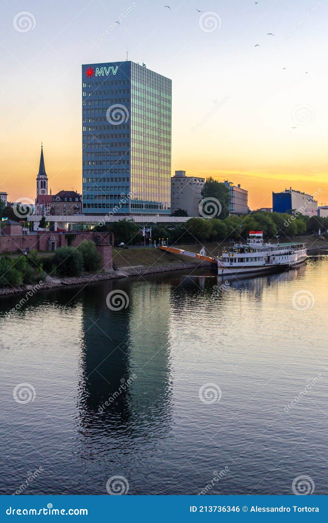 Mannheim, Germany. August 10th, 2012 Editorial Photo - Image of cruise