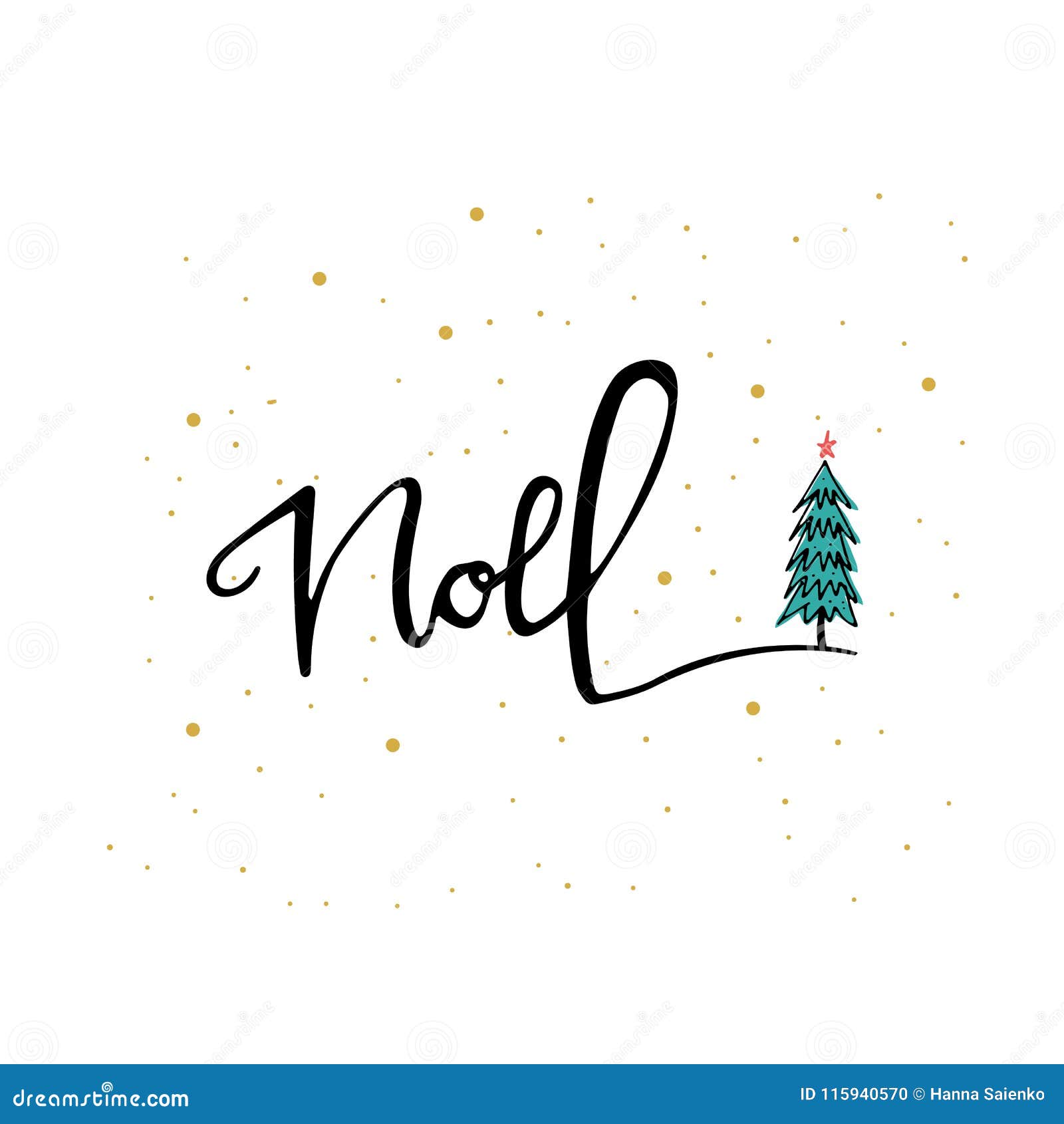 Frasi Di Natale Francese.Mano Che Segna Frase Con Lettere Di Noel Albero Di Natale Scheda Di Festa Illustrazione Dell Inchiostro Calligrafia Moderna Della Illustrazione Di Stock Illustrazione Di Mano Francese 115940570