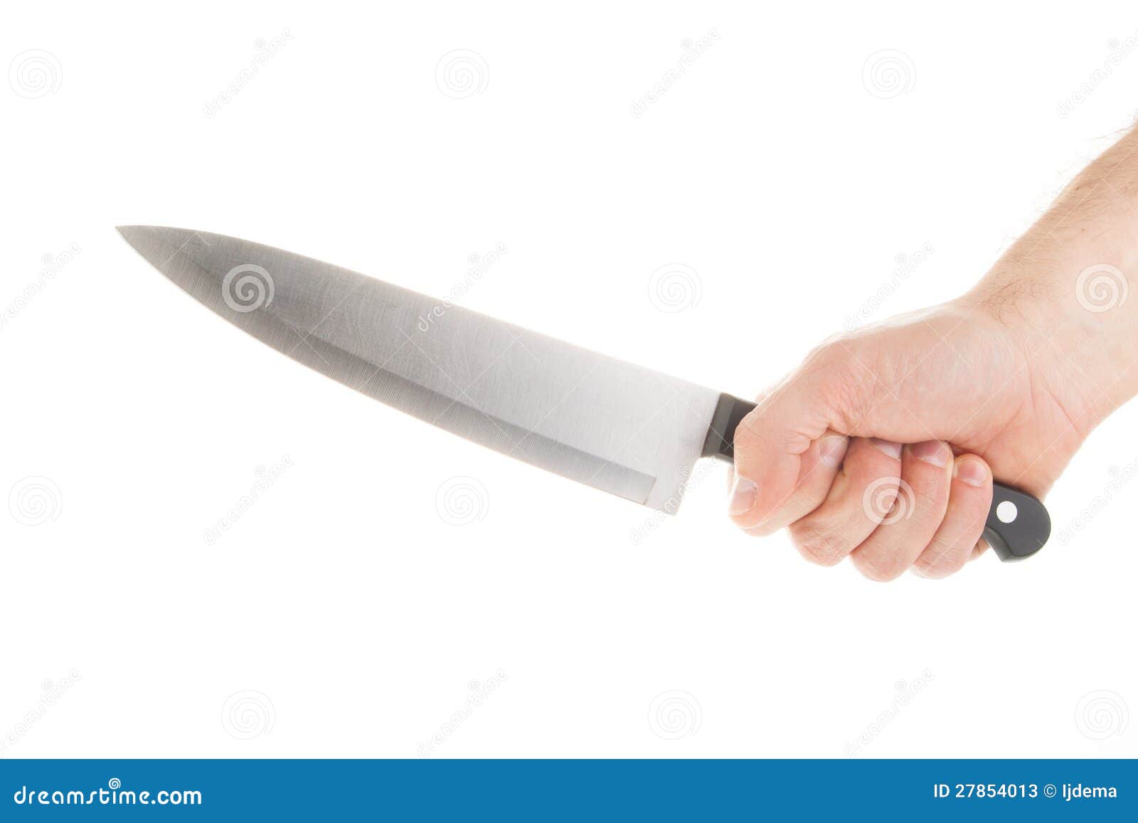 Mano con el cuchillo imagen de archivo. Imagen de brazo 27854013