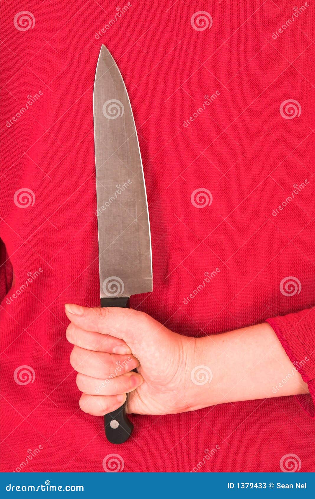 Mano con el cuchillo 5 imagen de archivo. Imagen de sostenido 1379433