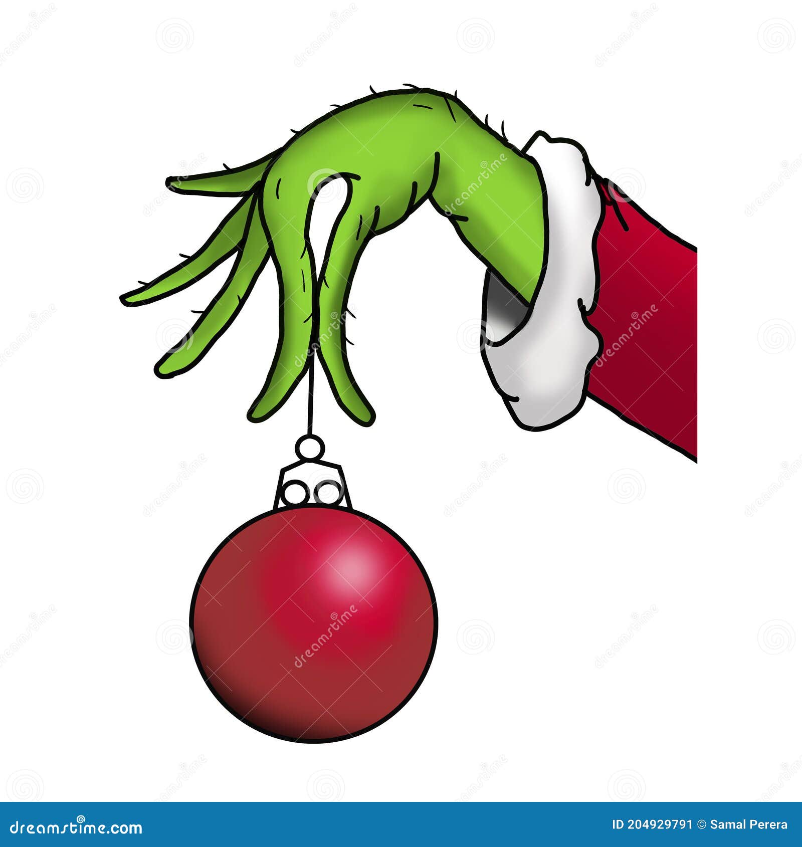 Mano De Grinch Con Adorno Navidad. Stock de ilustración - Ilustración de casero, encantador: 204929791 Mano De Grinch Con Adorno Navidad. Stock de ilustración - Ilustración de casero, encantador: 204929791