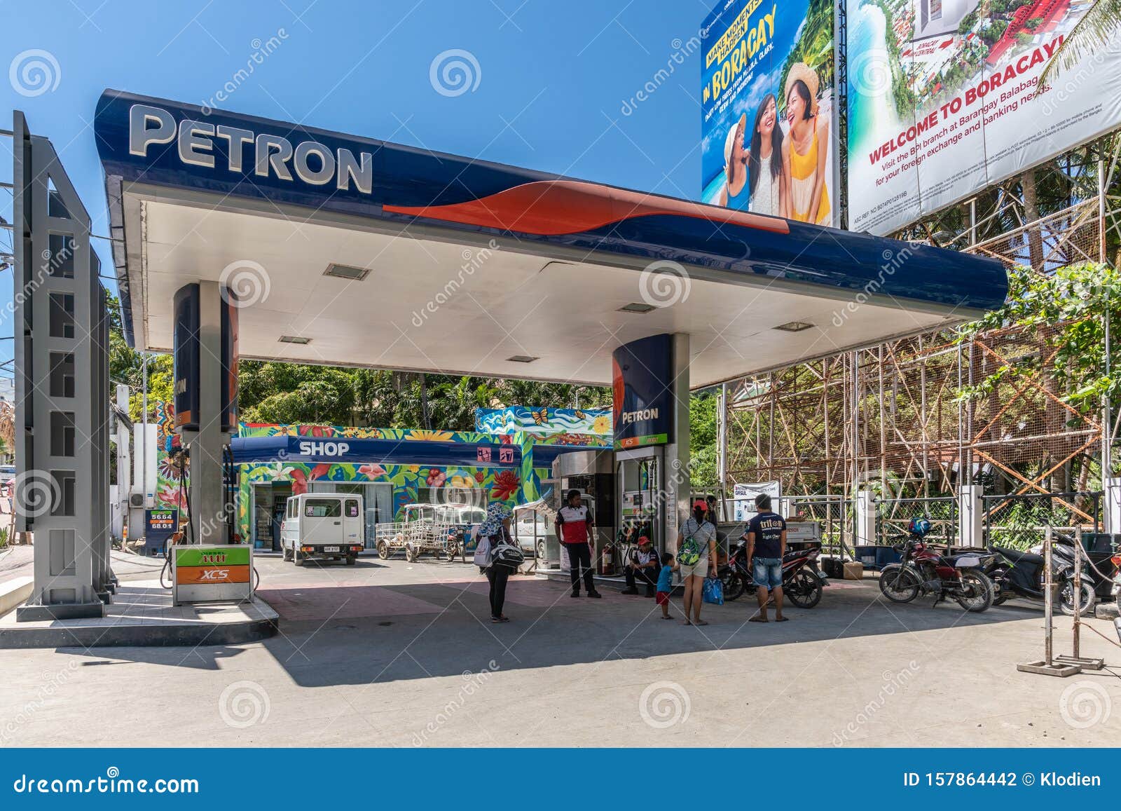 Petron Gas Station Near Cagban Jetty Port Manoc Manoc Boracay