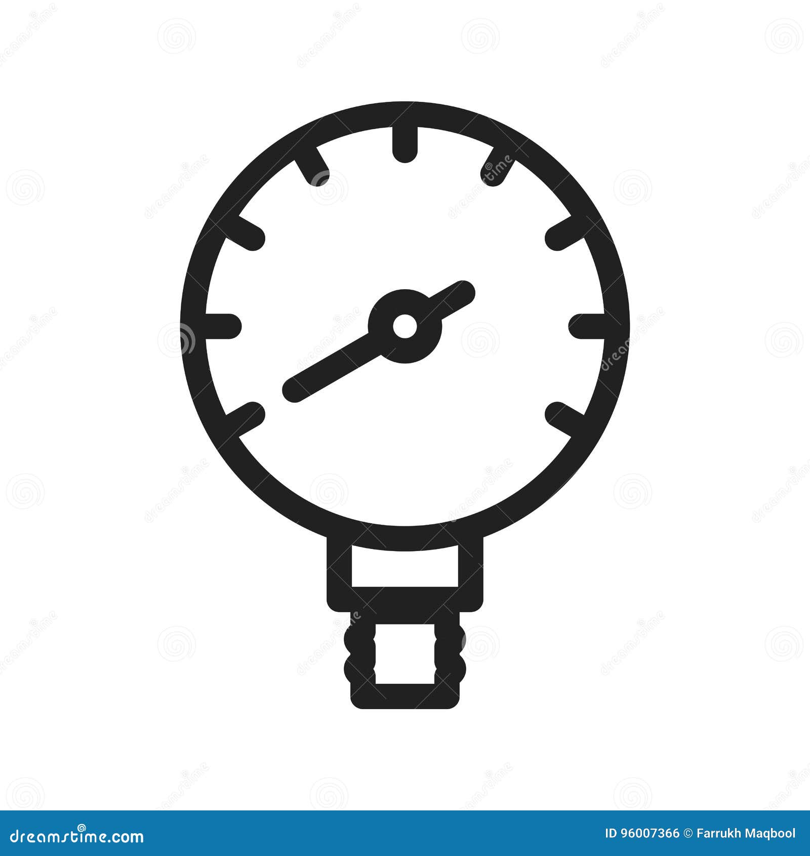 Manometer vektor illustrationer. Illustration av energi 96007366