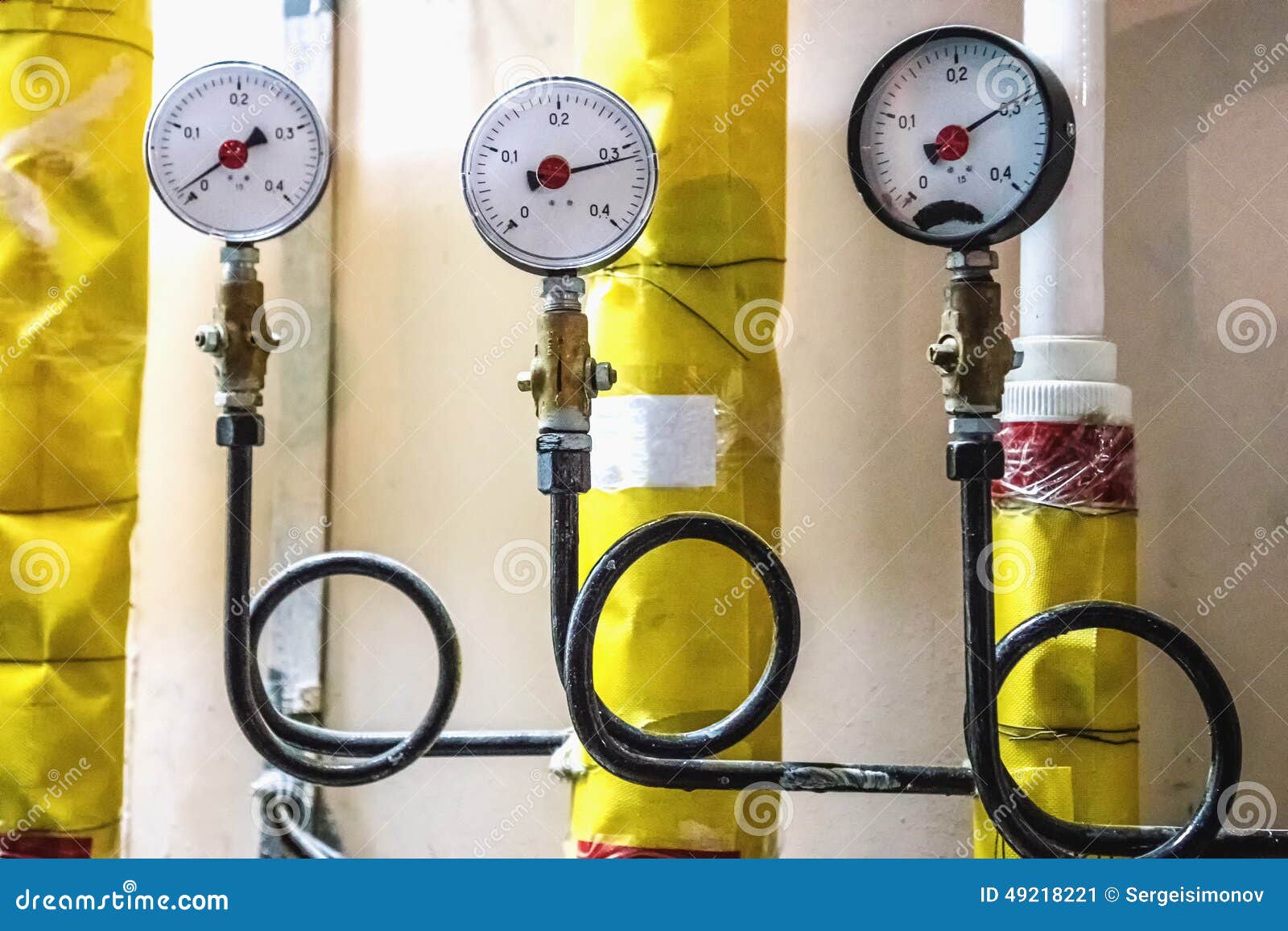 Manometers stock afbeelding. Image of technologisch, meting 49218221