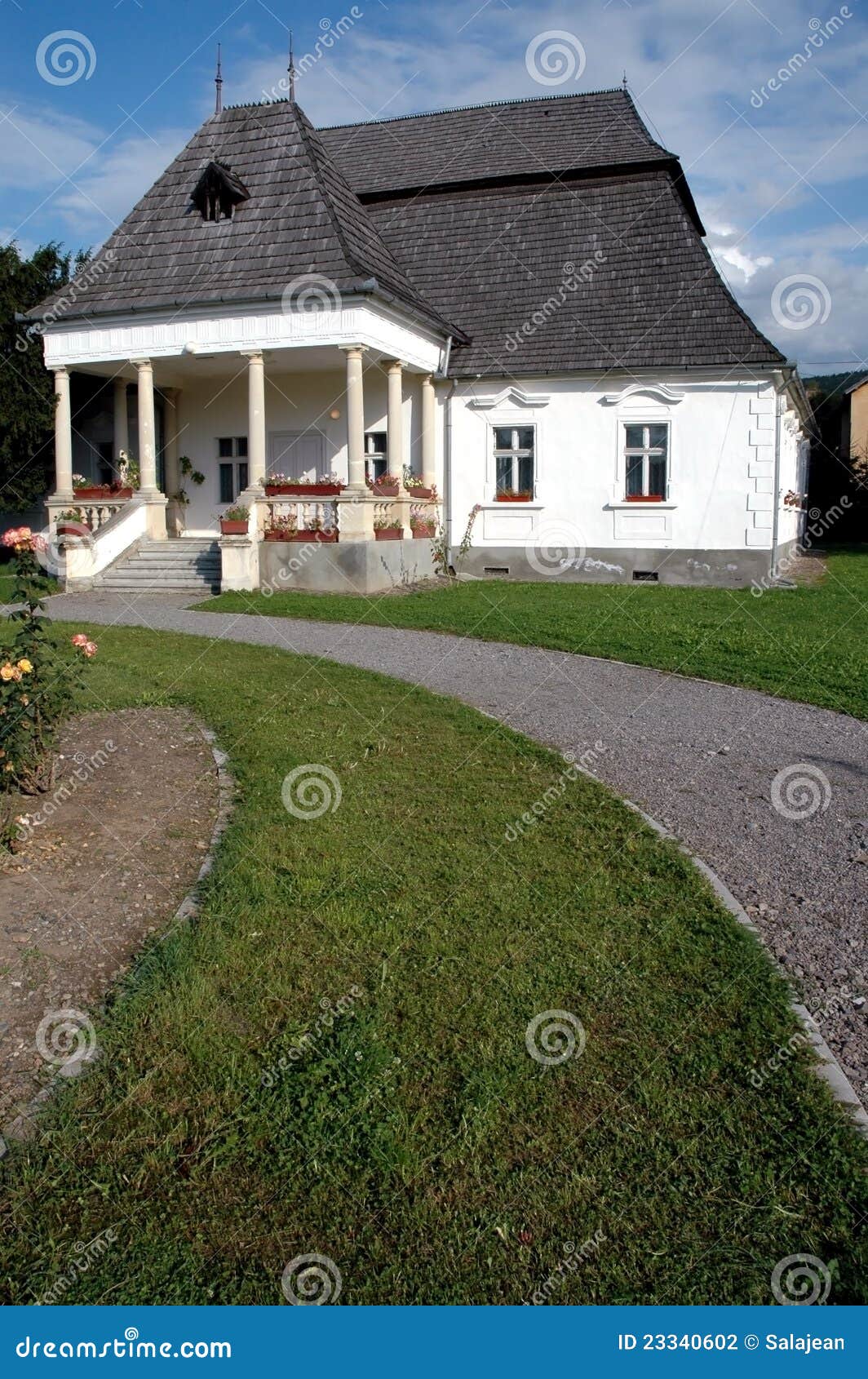 Manor House in Transylvania, Romania Stock Photo Image of ethnography