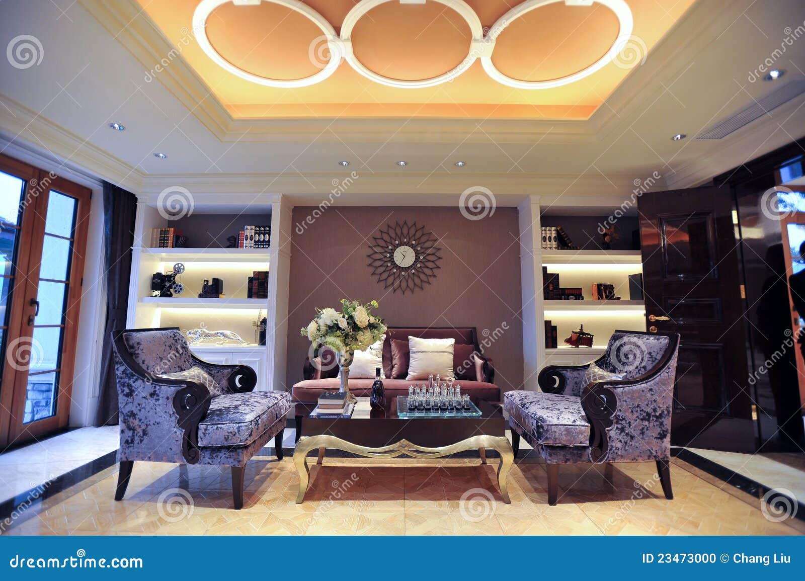 Mansion Living Room Stock Photo Image 23473000