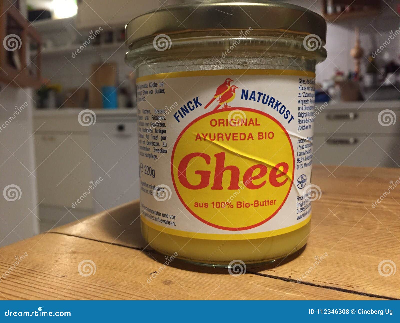 Manteiga Da Ghee De Ayurveda Bio Foto de Stock Editorial Imagem de ghee, receita 112346308