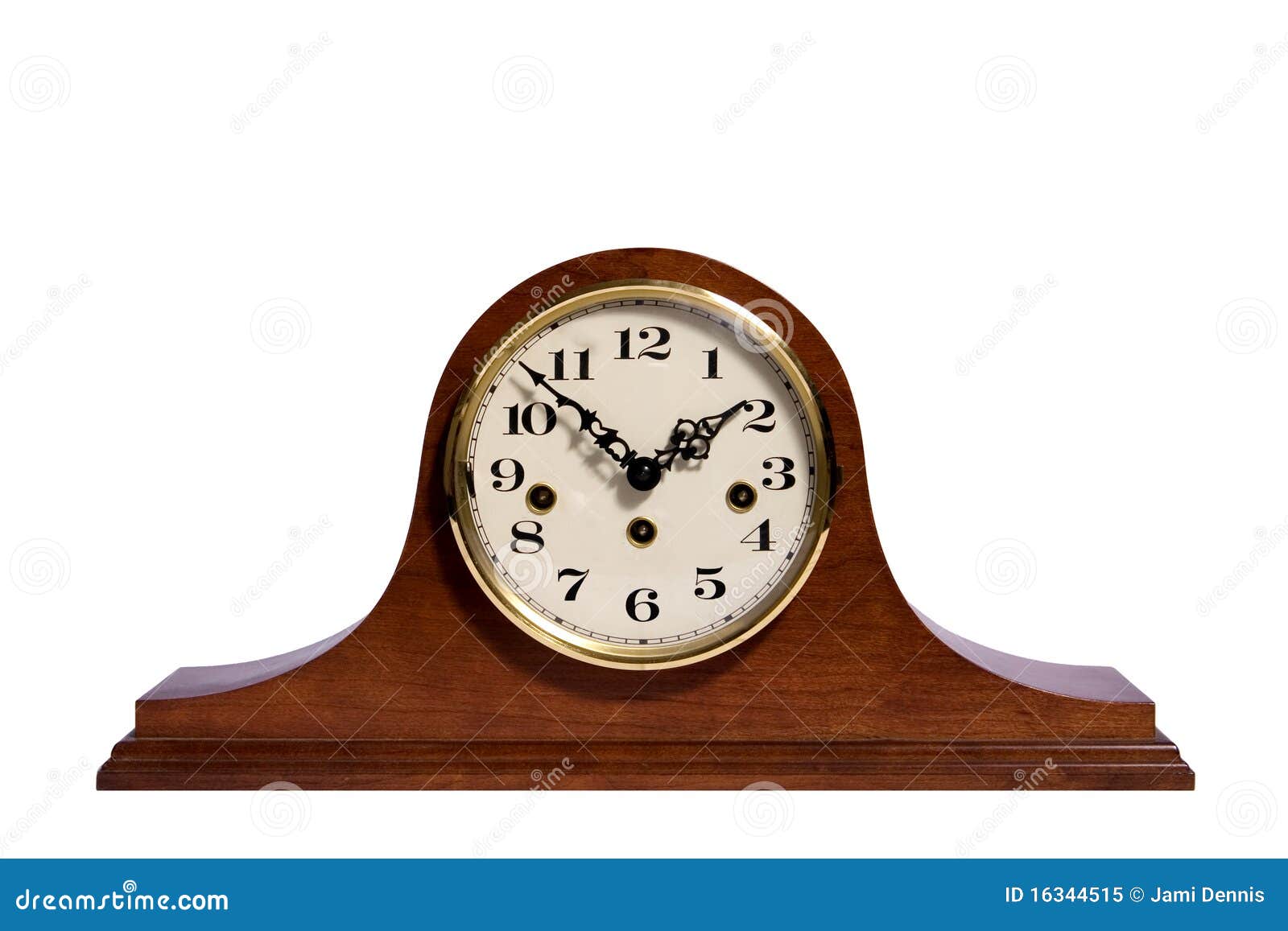 Mantel Clock Royalty Free Stock Photo - Image: 16344515