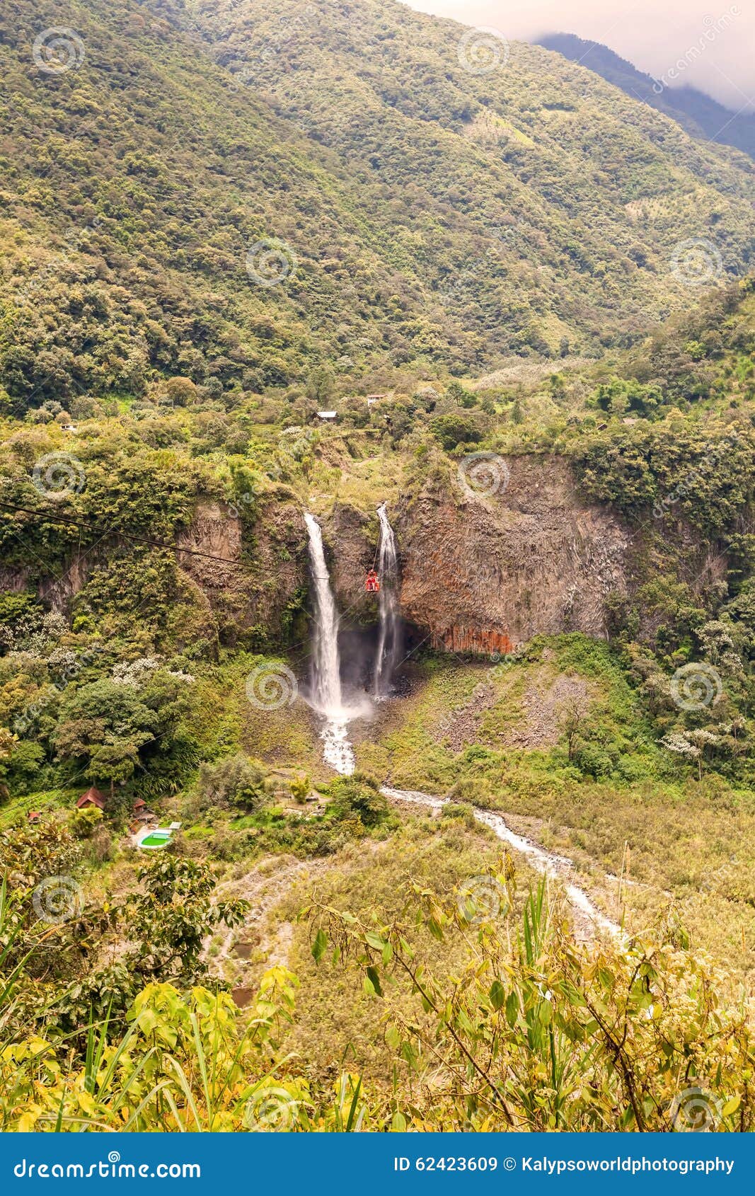 manto de la novia, bridal veil waterfall