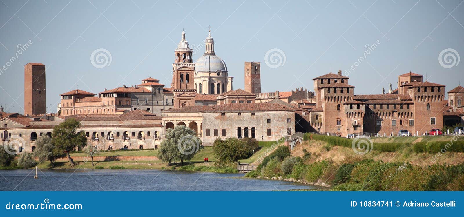 mantova, skyline