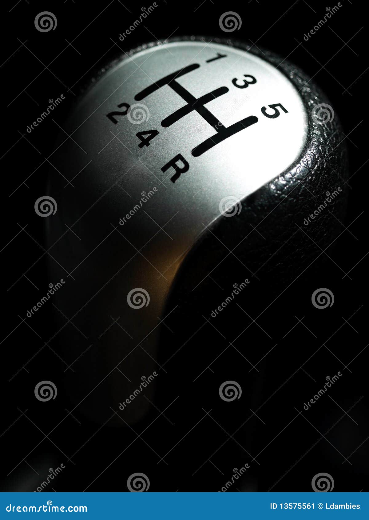 Manual car gear shift stock image. Image of interior - 13575561