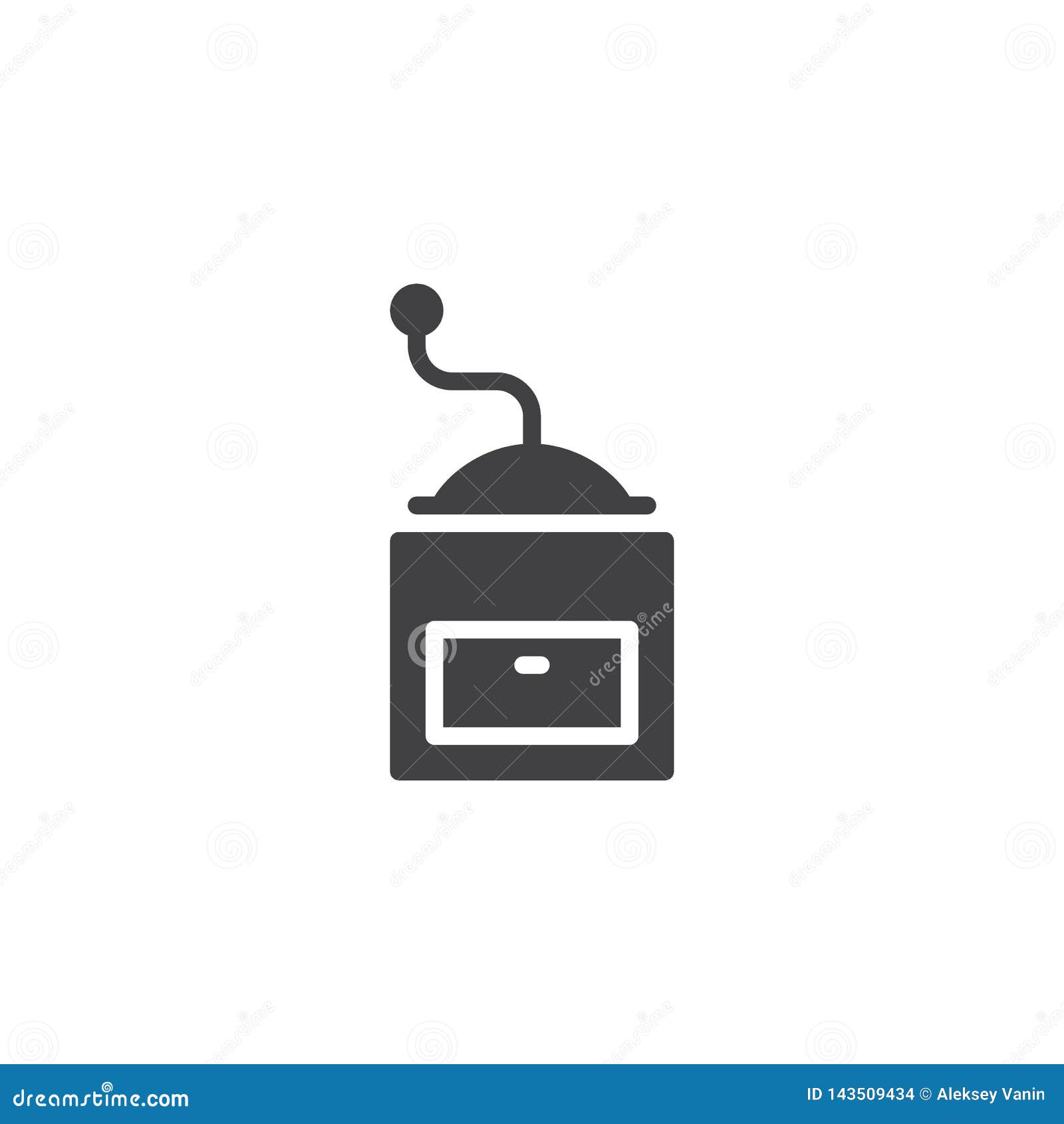 Download Manual Coffee Grinder Vector Icon Stock Vector ...